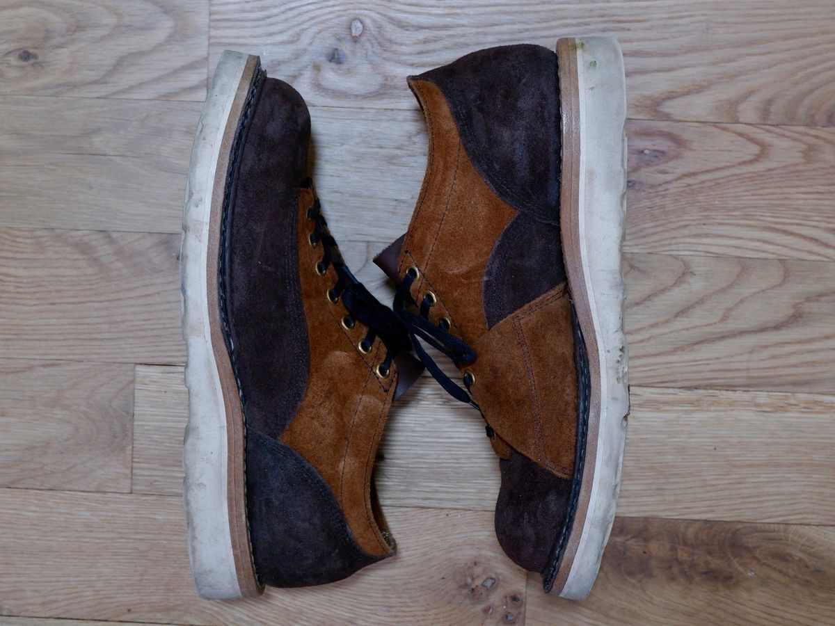 Photo by GeosCapsule on December 5, 2022 of the White's Oxford in Seidel Brown Roughout.