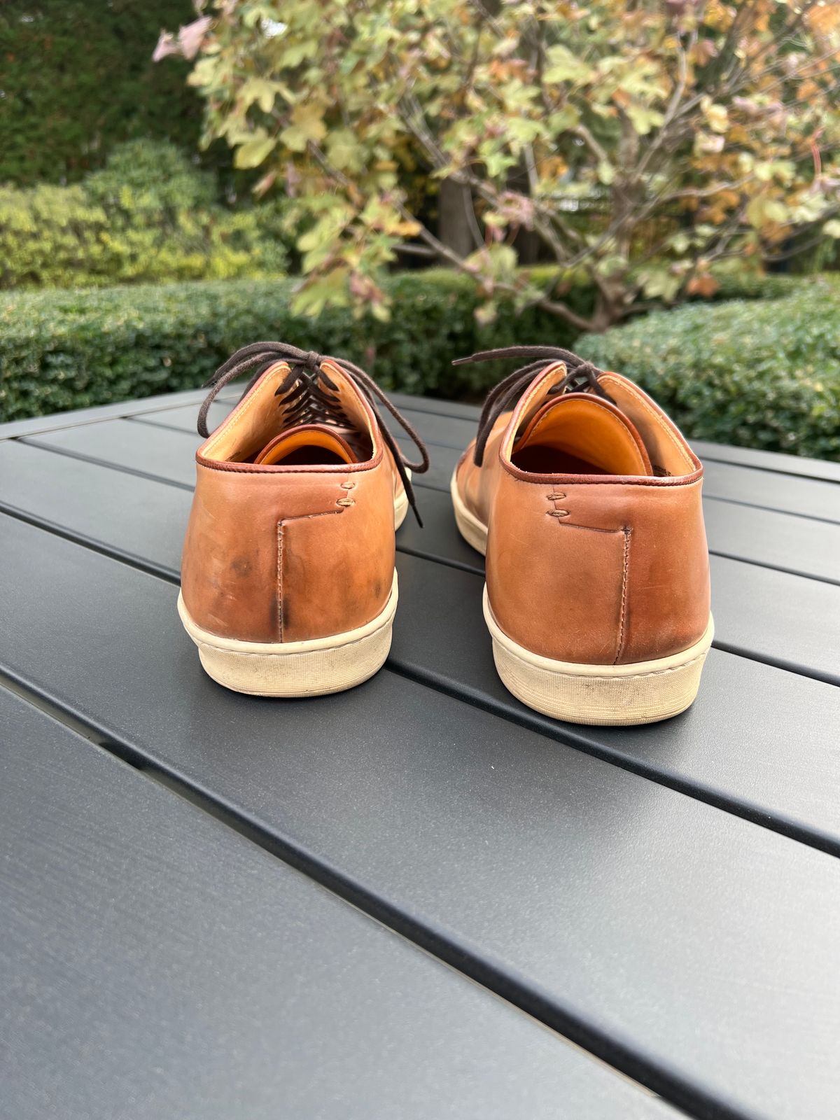 Photo by cronmok on November 2, 2023 of the Crown Northampton Harlestone in Horween Unglazed Natural Shell Cordovan.