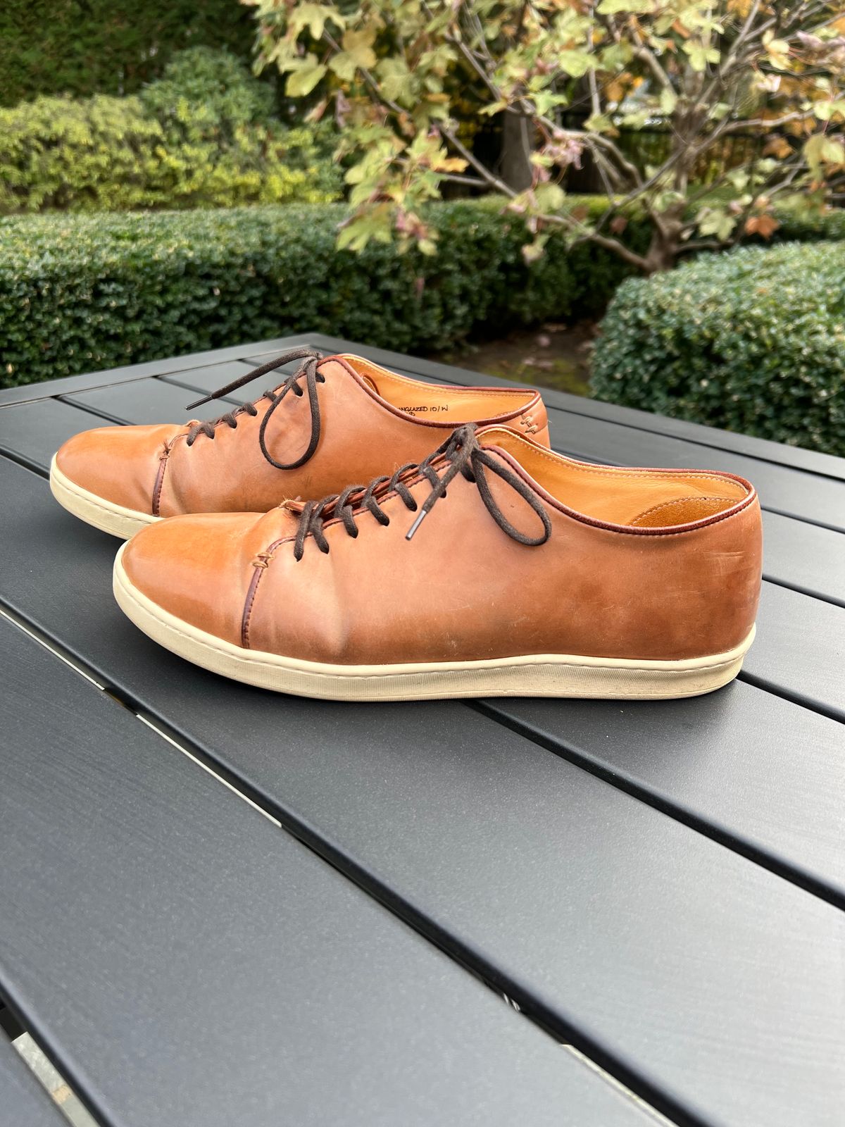Photo by cronmok on November 2, 2023 of the Crown Northampton Harlestone in Horween Unglazed Natural Shell Cordovan.