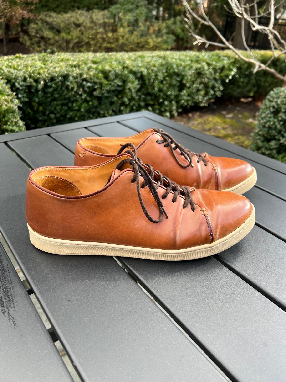 Photo by cronmok on December 4, 2023 of the Crown Northampton Harlestone in Horween Unglazed Natural Shell Cordovan.