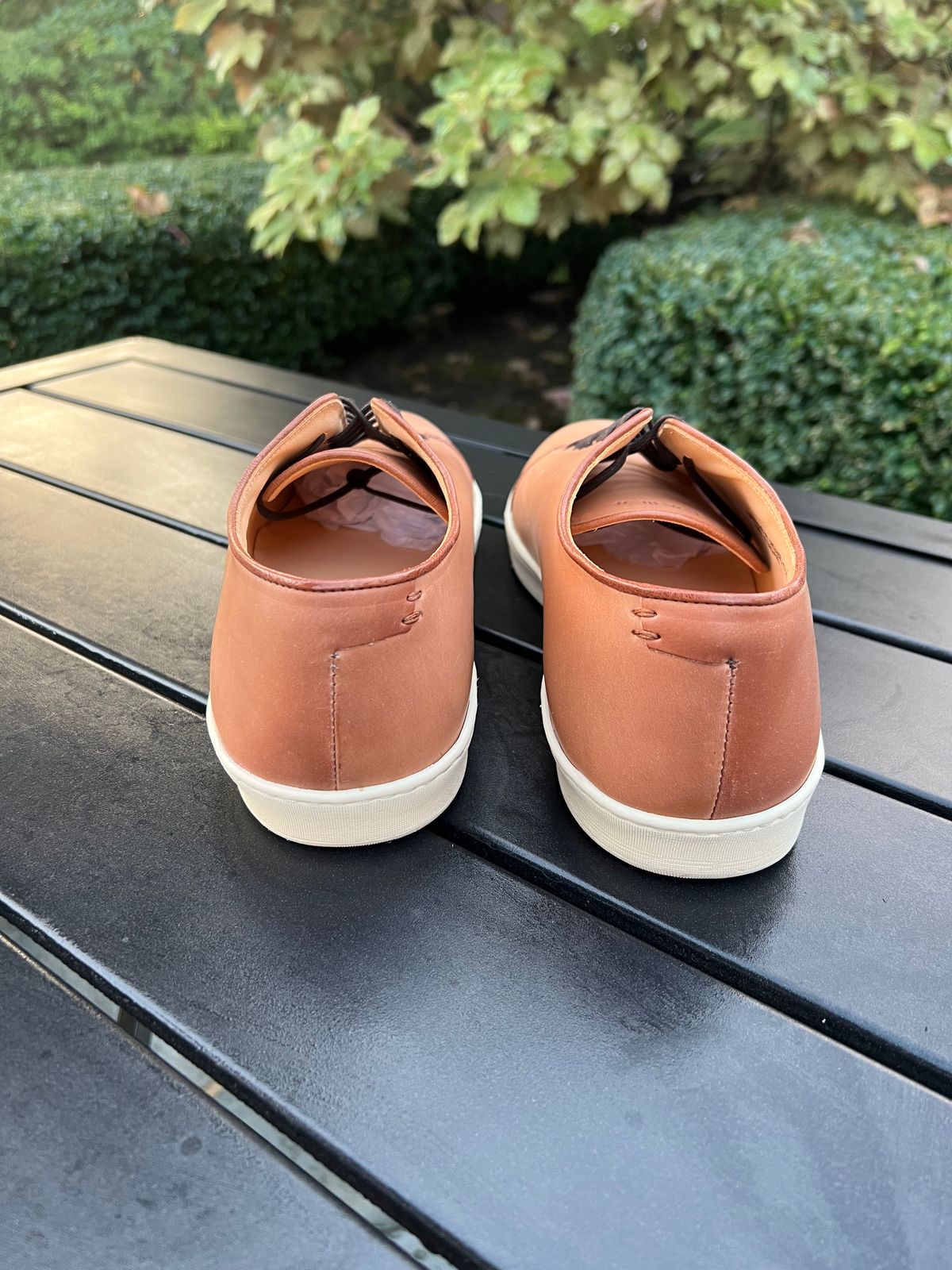 Photo by cronmok on October 1, 2023 of the Crown Northampton Harlestone in Horween Unglazed Natural Shell Cordovan.