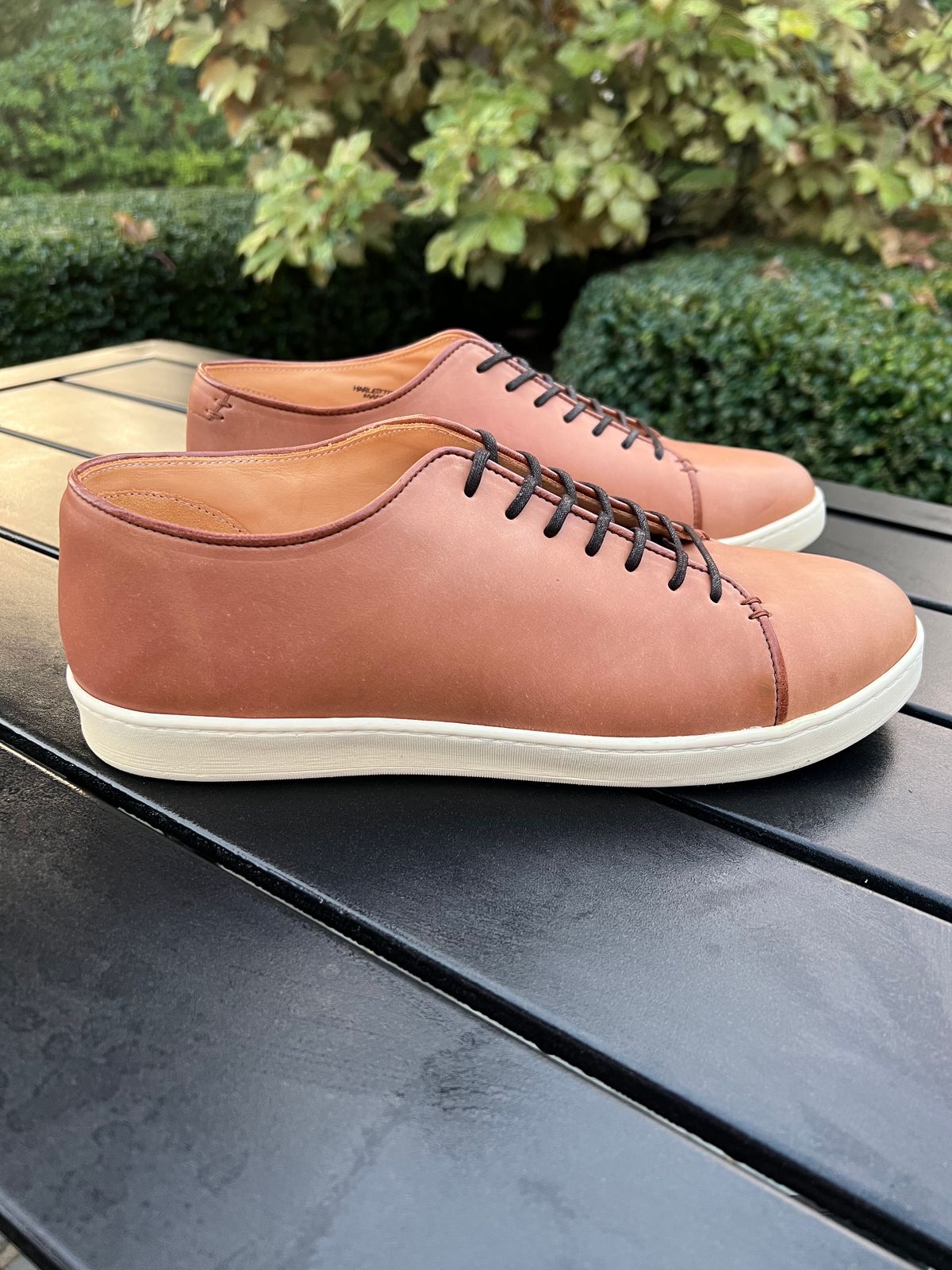 Photo by cronmok on October 1, 2023 of the Crown Northampton Harlestone in Horween Unglazed Natural Shell Cordovan.