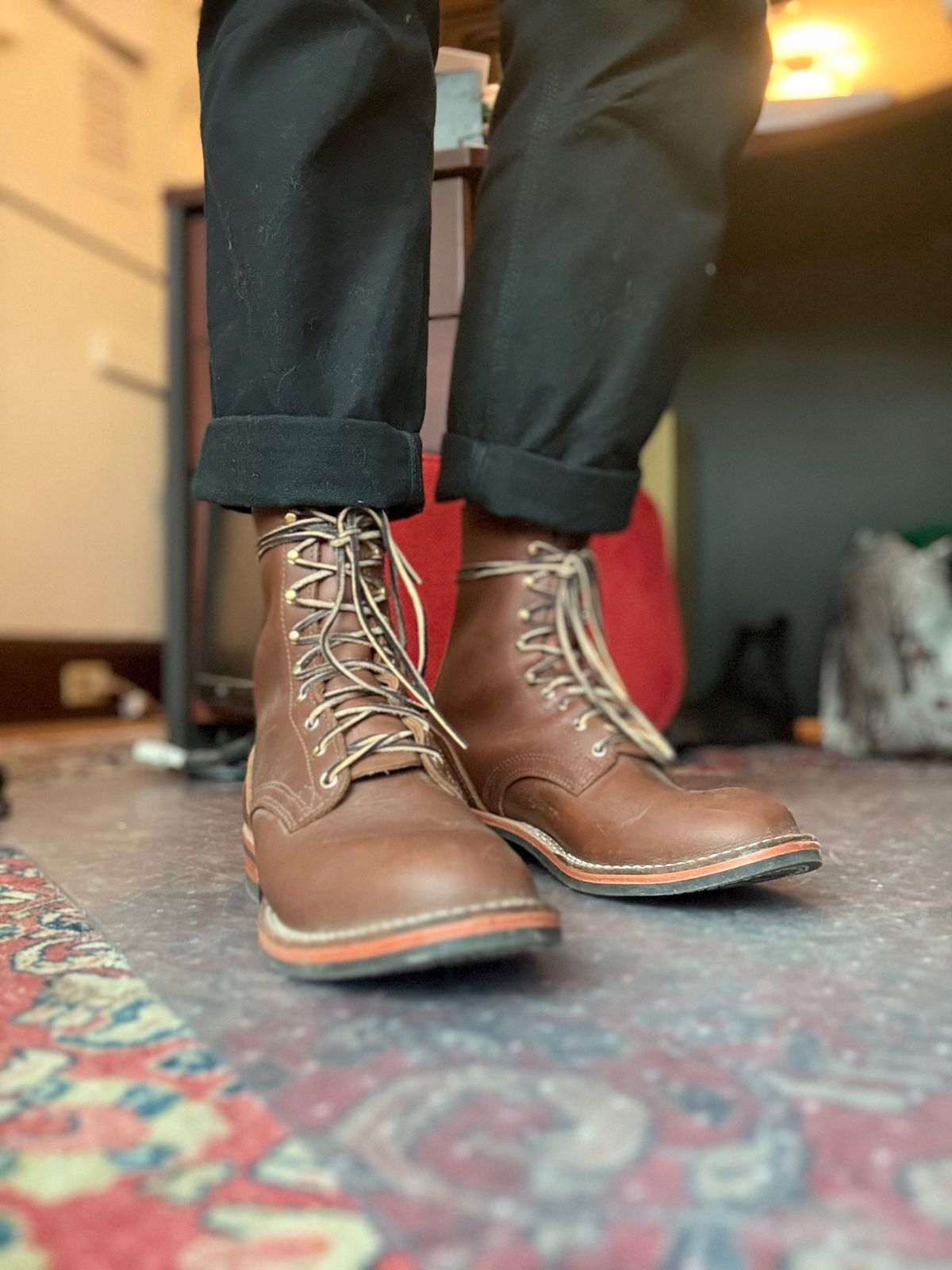 Photo by Mr.Baddie on November 21, 2024 of the Nicks Officer in Seidel 1964 Brown.