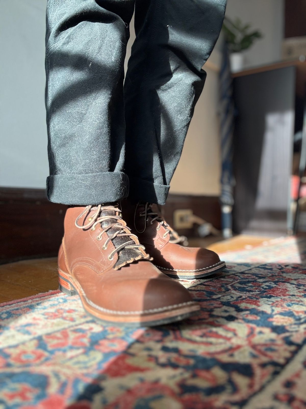 Photo by Mr.Baddie on December 9, 2024 of the Nicks Officer in Seidel 1964 Brown.