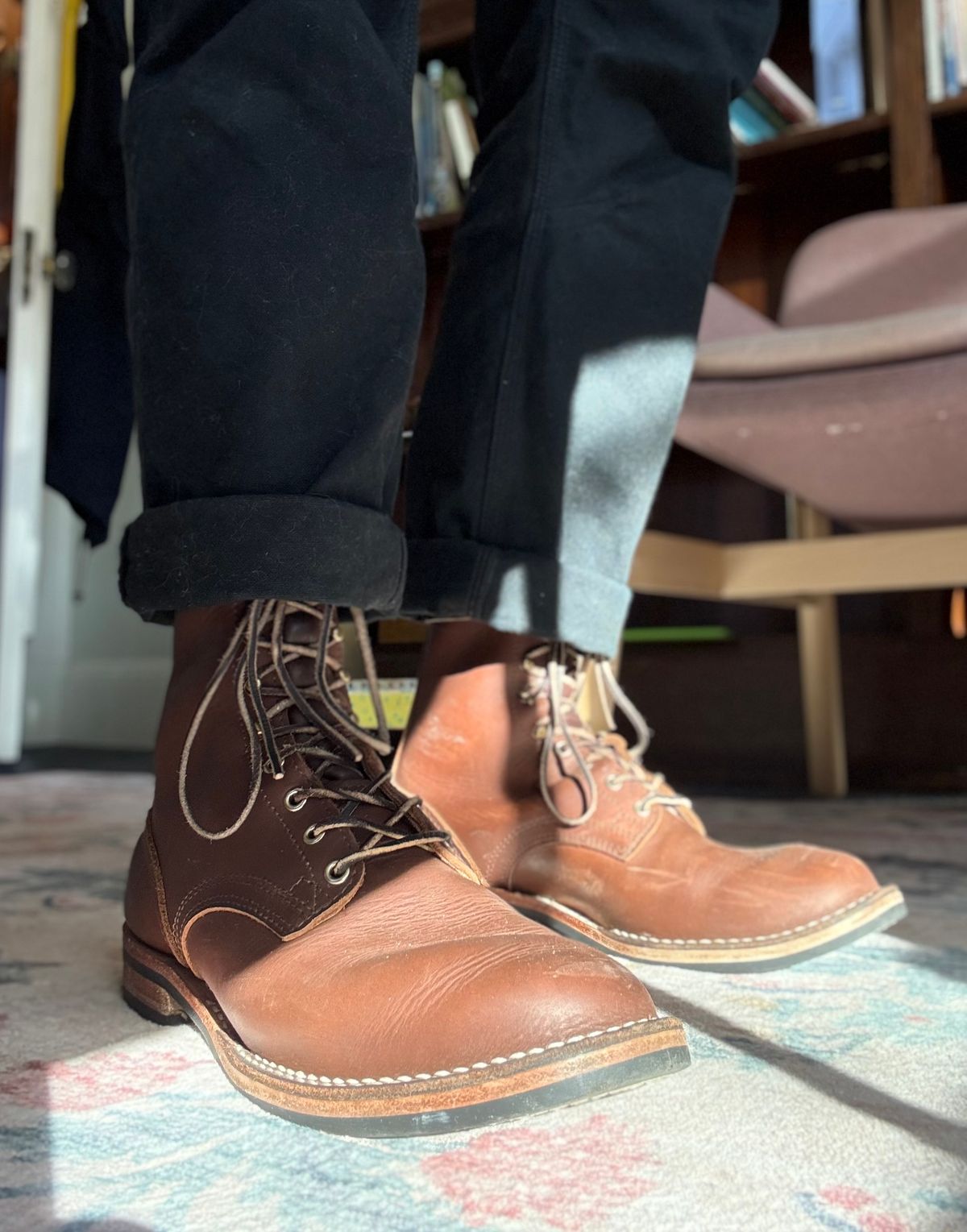 Photo by Mr.Baddie on January 30, 2025 of the Nicks Officer in Seidel 1964 Brown.