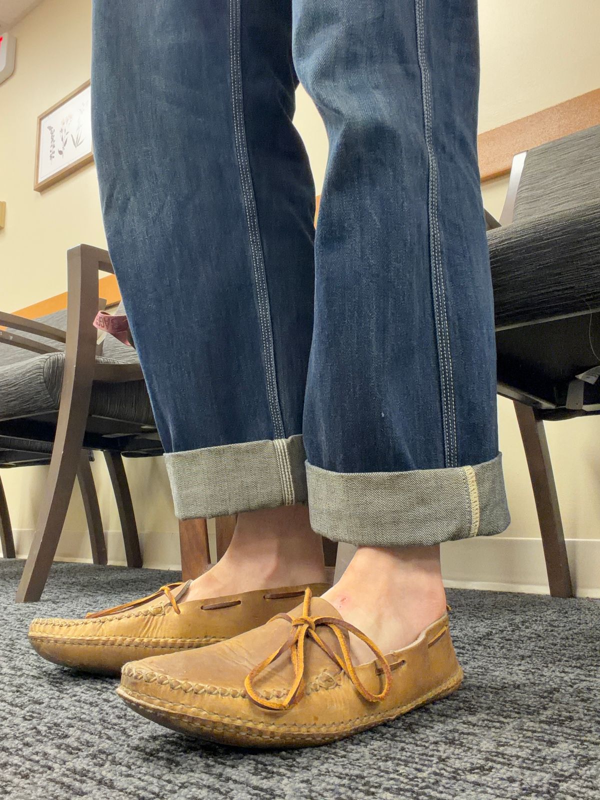 Photo by Mr.Baddie on June 24, 2026 of the Bare Bones handsewn Unknown Model in Horween Natural Chromepak.