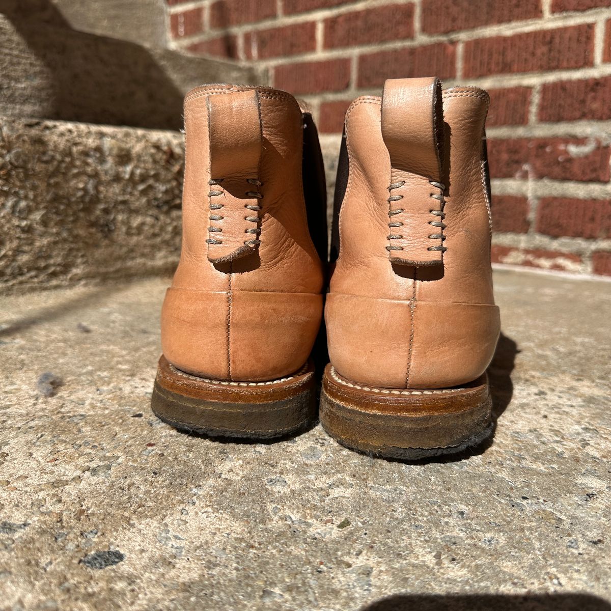 Photo by nothomeatl on November 1, 2025 of the Project Pandion PE1.2 in Vegetable Tanned Bovine.