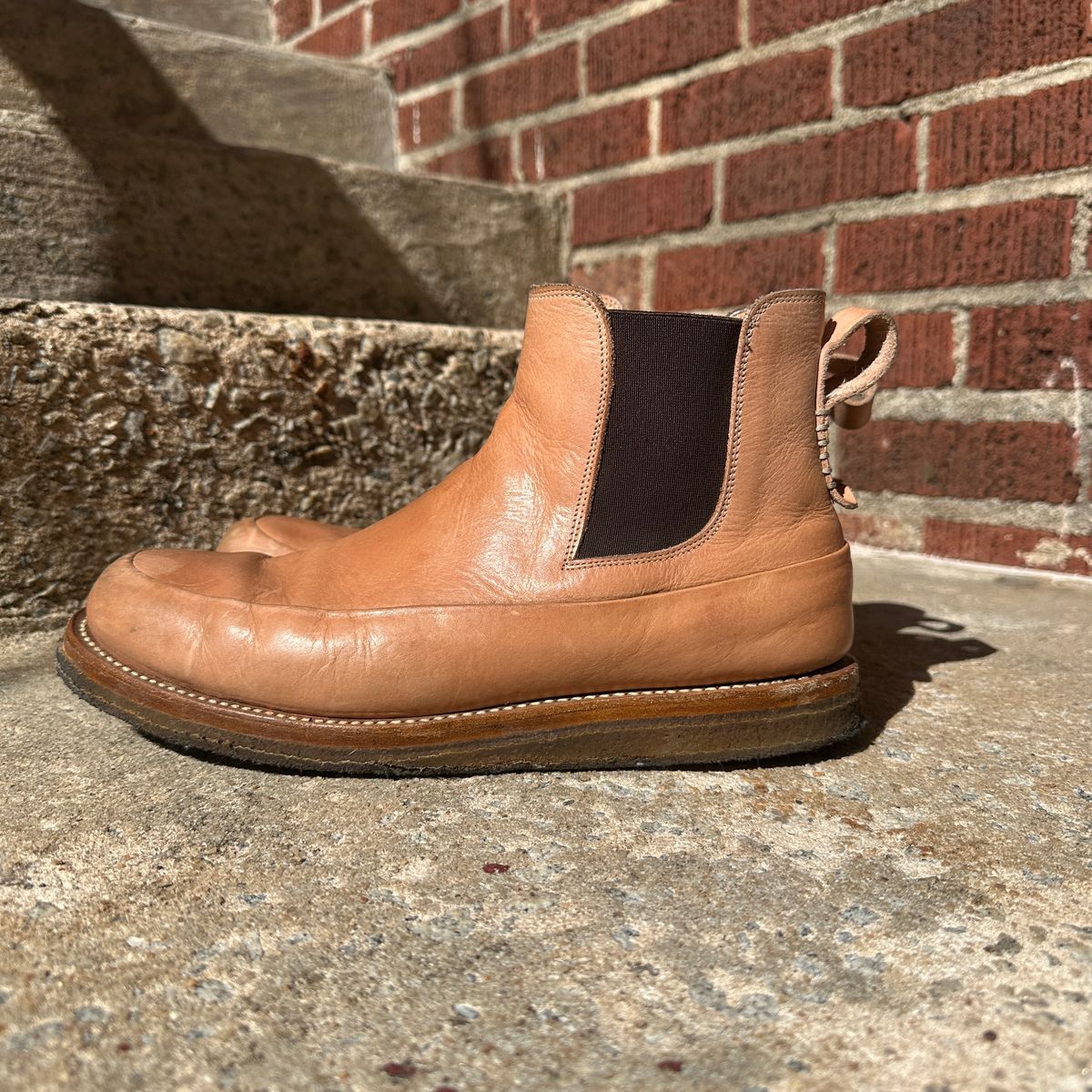 Photo by nothomeatl on November 1, 2025 of the Project Pandion PE1.2 in Vegetable Tanned Bovine.