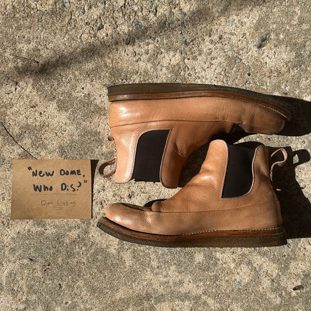 Photo by nothomeatl on November 1, 2025 of the Project Pandion PE1.2 in Vegetable Tanned Bovine.