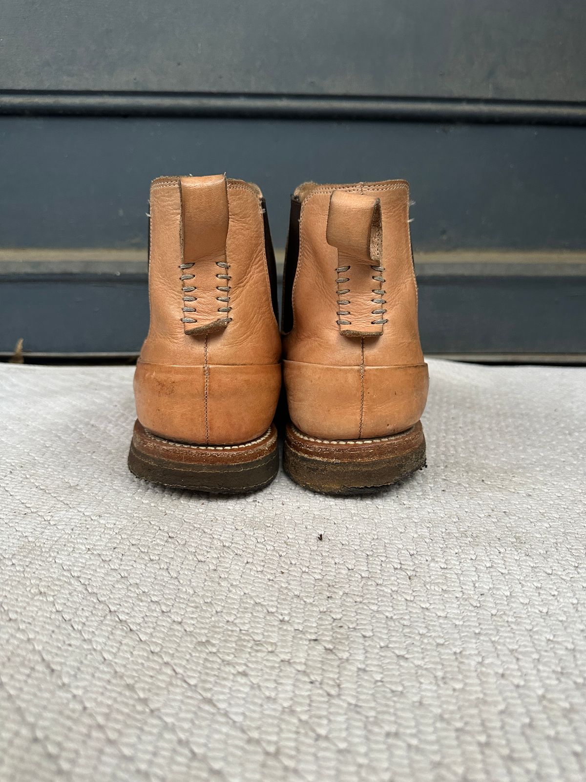 Photo by nothomeatl on December 5, 2025 of the Project Pandion PE1.2 in Vegetable Tanned Bovine.