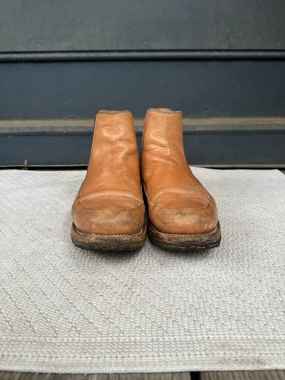 Photo by nothomeatl on December 5, 2025 of the Project Pandion PE1.2 in Vegetable Tanned Bovine.