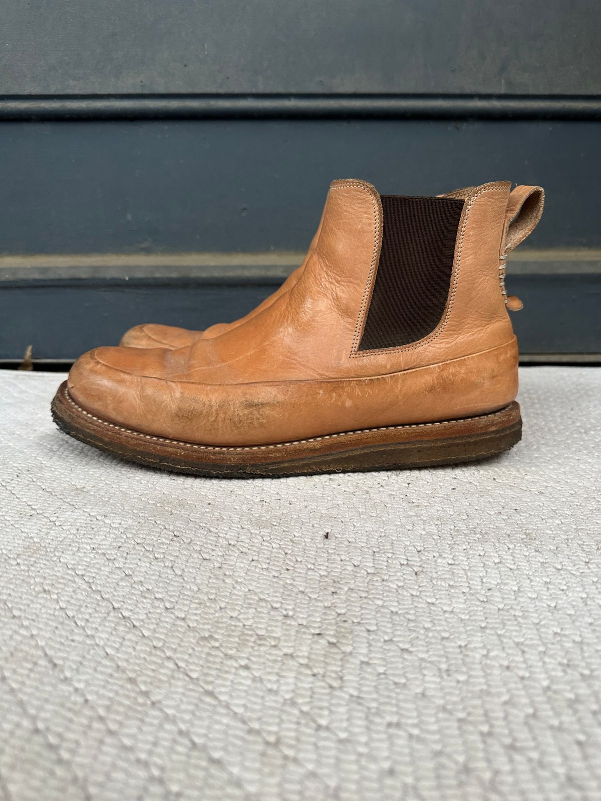 Photo by nothomeatl on December 5, 2025 of the Project Pandion PE1.2 in Vegetable Tanned Bovine.