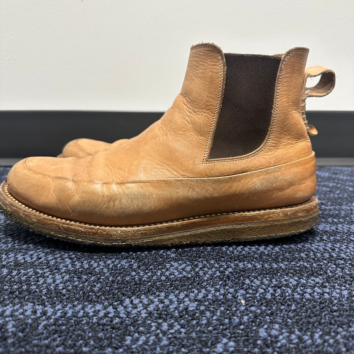 Photo by nothomeatl on January 5, 2026 of the Project Pandion PE1.2 in Vegetable Tanned Bovine.