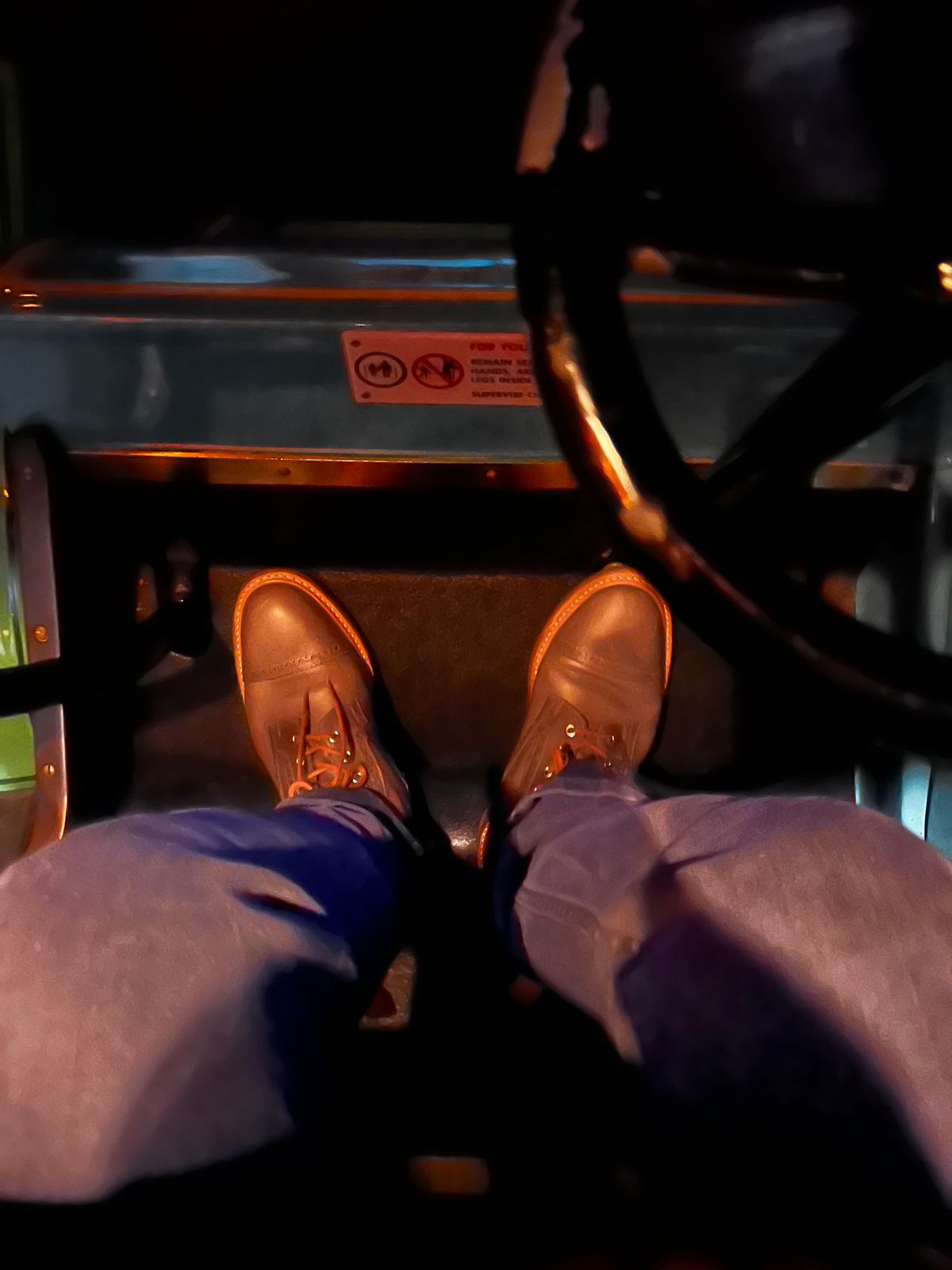 Photo by timothvn on November 6, 2023 of the Tricker's x Division Road Eaton Boot in Horween Timber Wolf Dublin.
