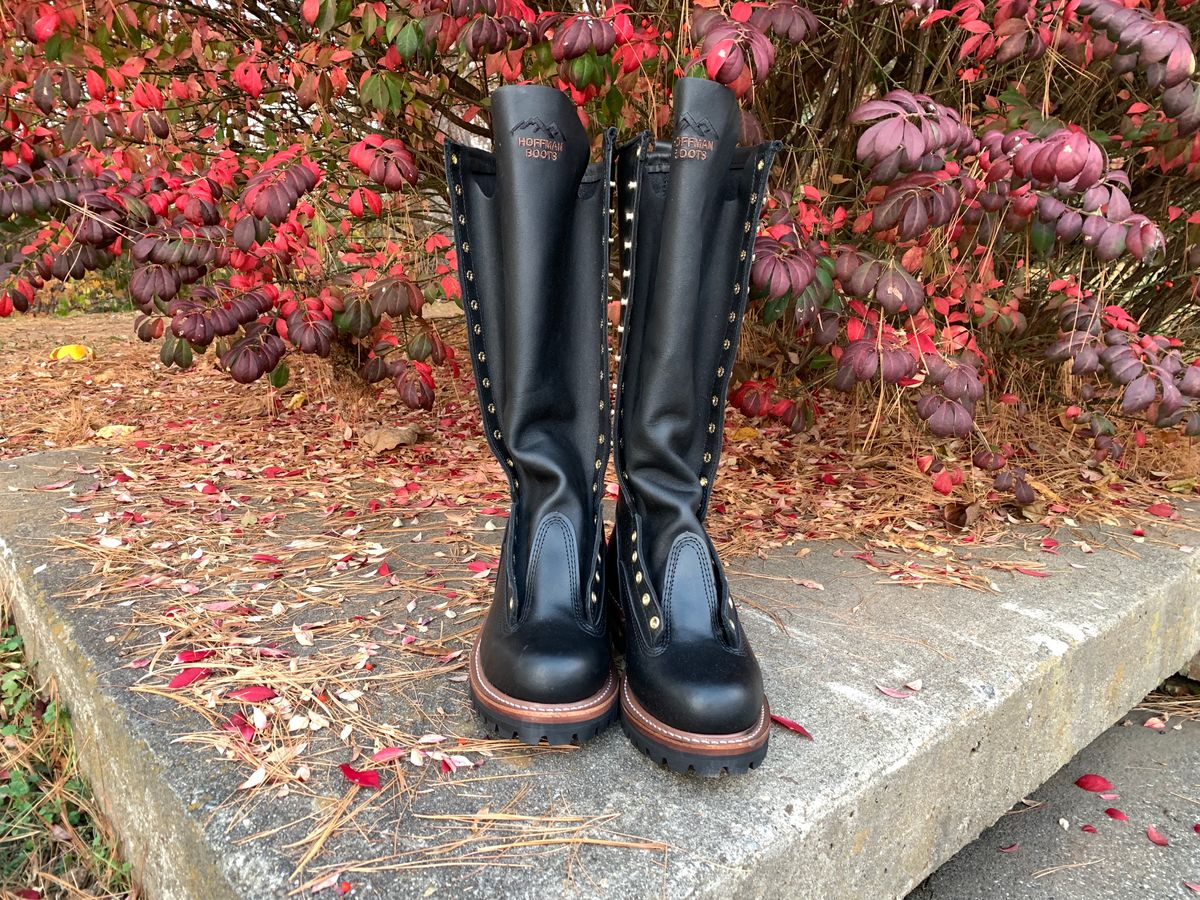 Photo by CountFluffhair.46 on November 2, 2022 of the Hoffman Boots Unlisted Model in Unknown Leather.