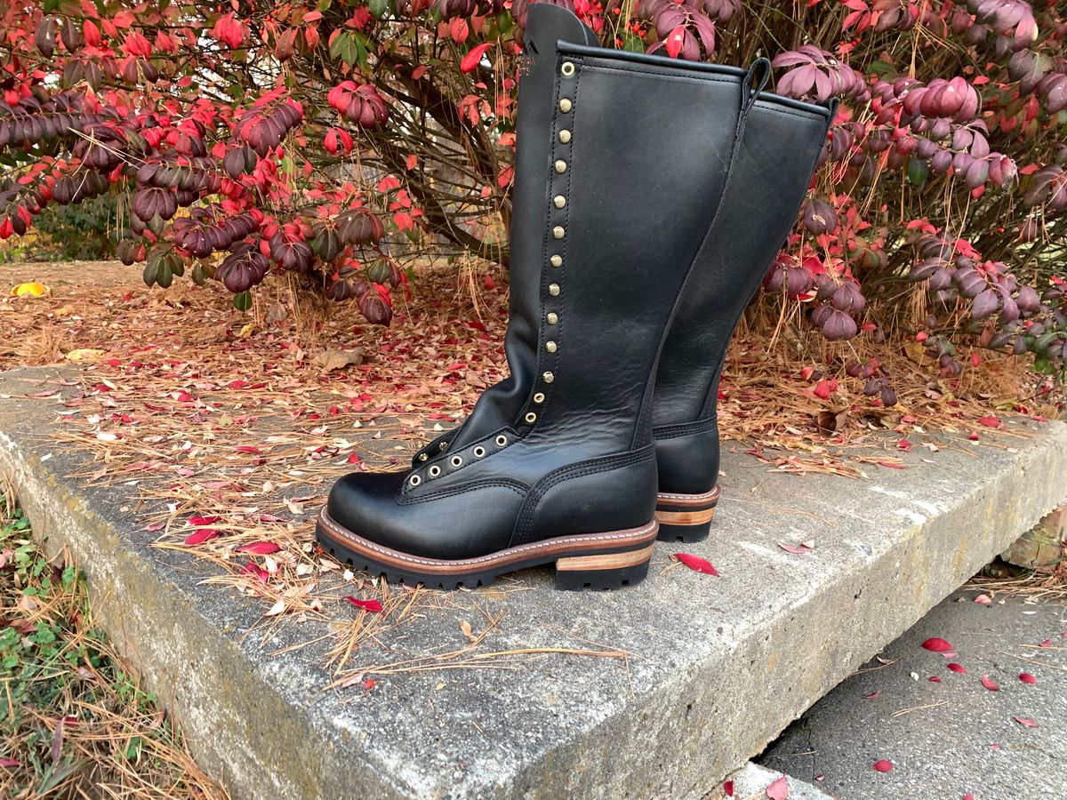 Photo by CountFluffhair.46 on November 2, 2022 of the Hoffman Boots Unlisted Model in Unknown Leather.