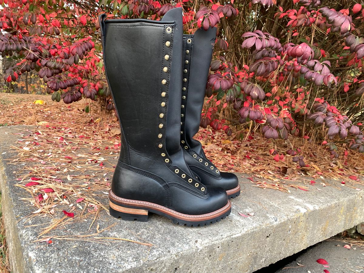 Photo by CountFluffhair.46 on November 2, 2022 of the Hoffman Boots Unlisted Model in Unknown Leather.