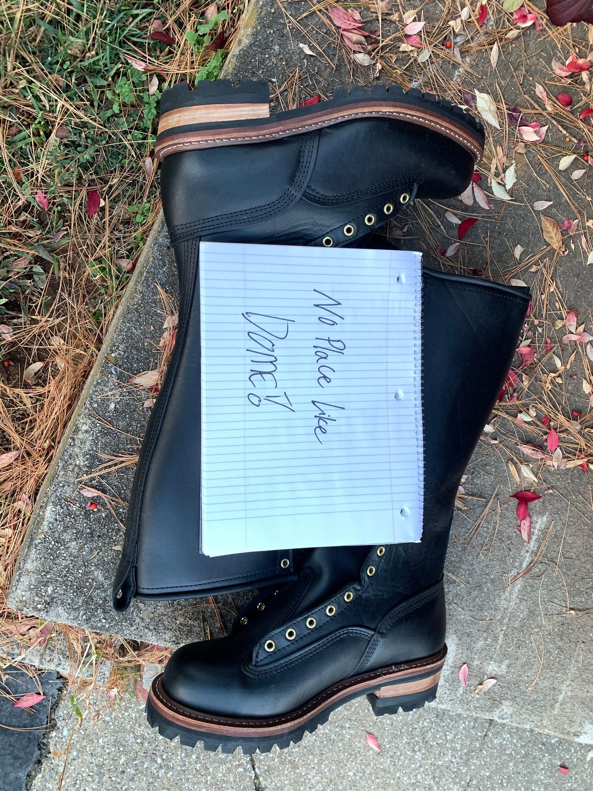 Photo by CountFluffhair.46 on November 2, 2022 of the Hoffman Boots Unlisted Model in Unknown Leather.