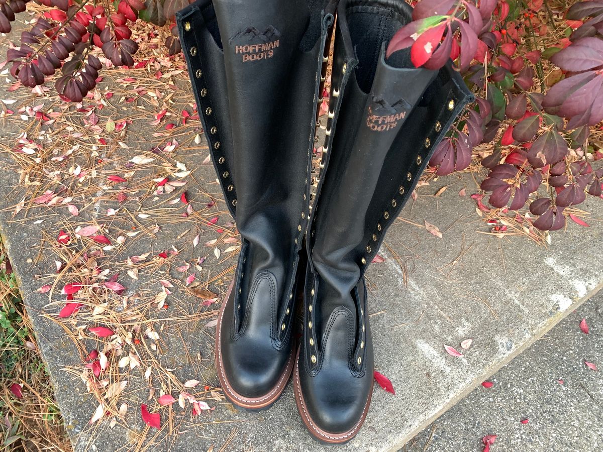 Photo by CountFluffhair.46 on November 2, 2022 of the Hoffman Boots Unlisted Model in Unknown Leather.