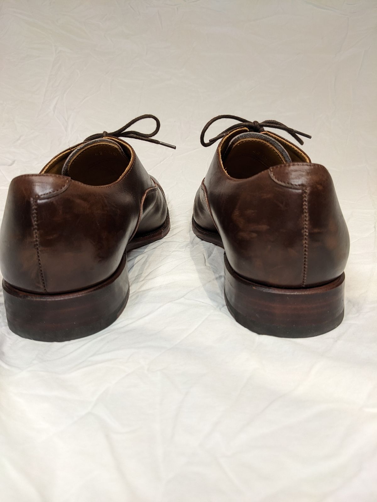 Photo by RoosAndBeavers on January 5, 2023 of the Meermin Cap Toe Oxford in Unlisted Leather.