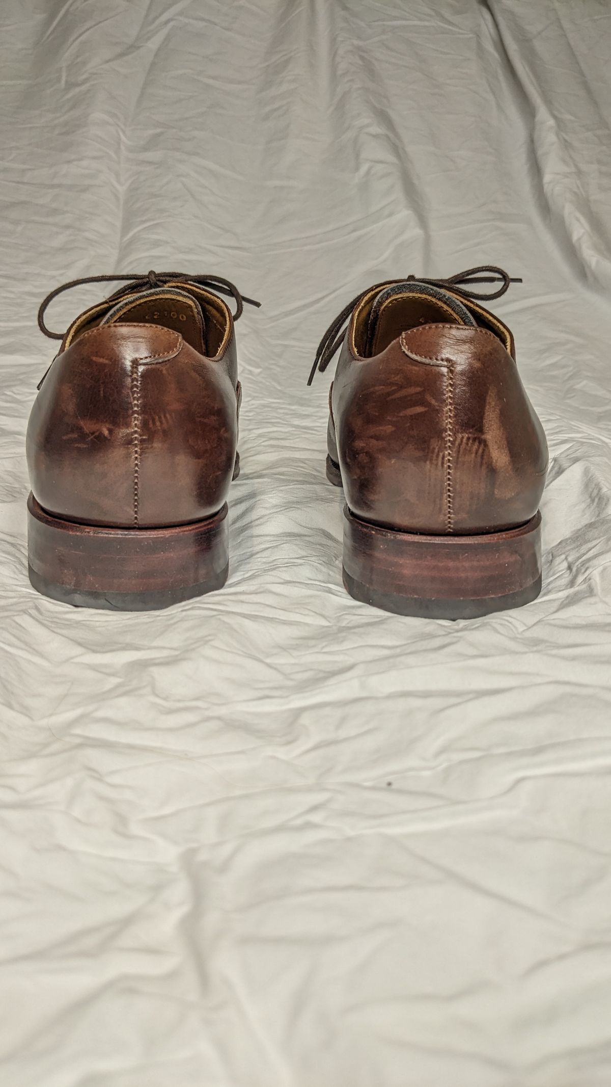 Photo by RoosAndBeavers on March 6, 2023 of the Meermin Cap Toe Oxford in Unlisted Leather.
