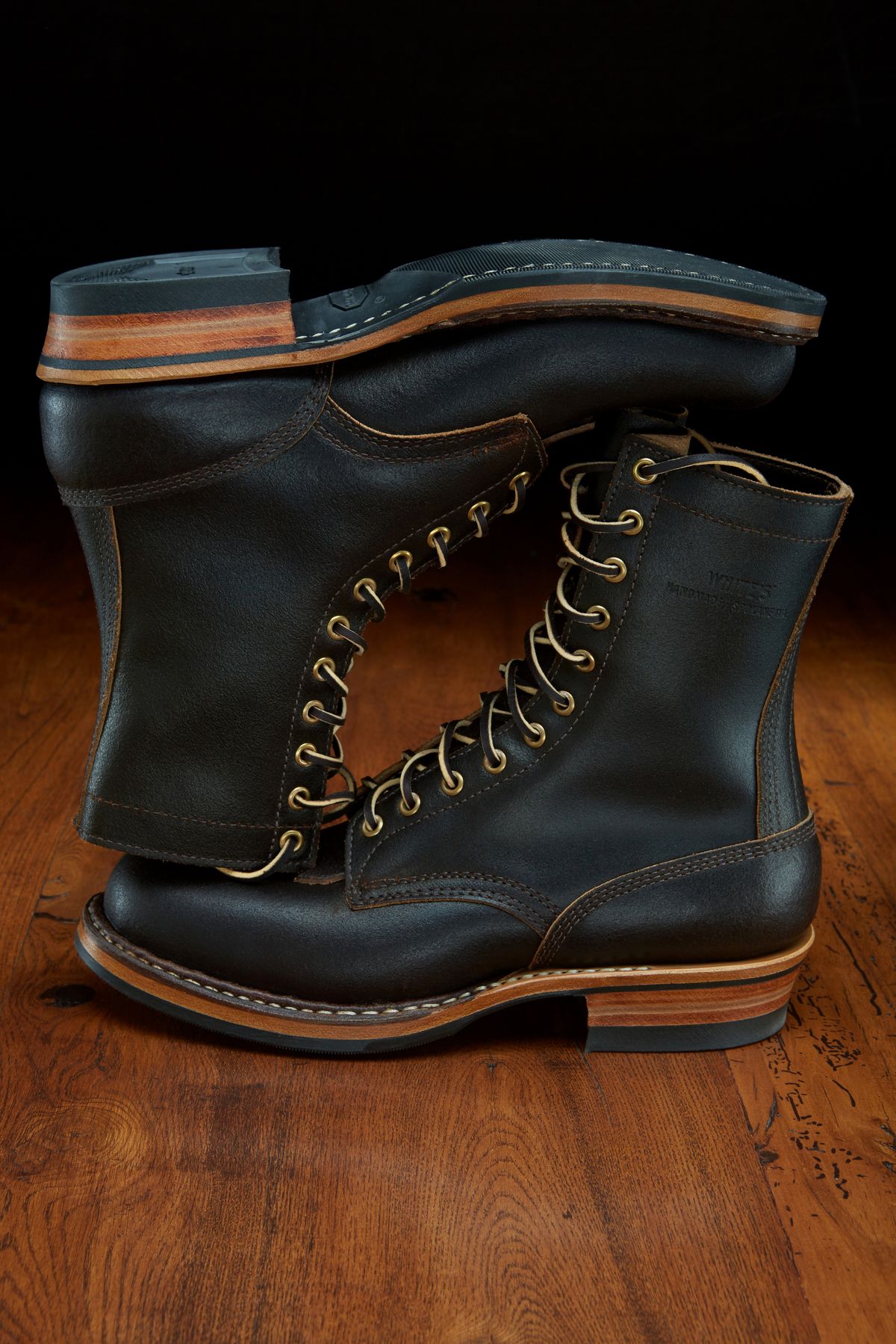 Photo by chilly on September 21, 2025 of the White's Farmer/Rancher in Horween Brown Waxed Flesh.