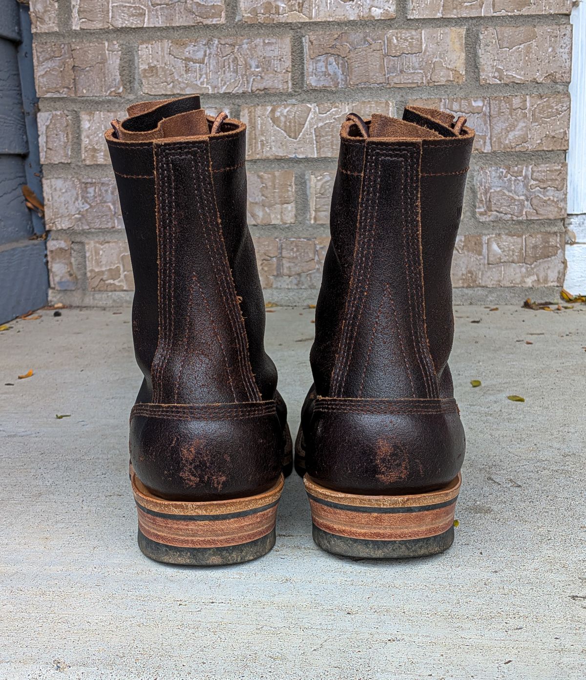 Photo by chilly on November 2, 2025 of the White's Farmer/Rancher in Horween Brown Waxed Flesh.