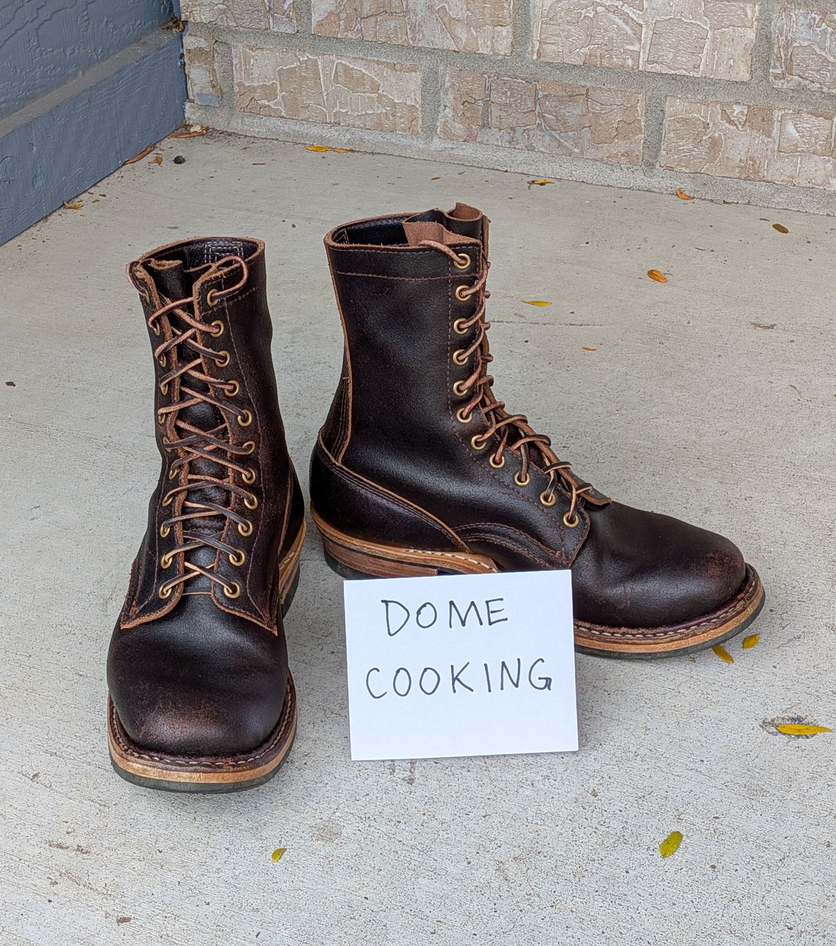 Photo by chilly on November 2, 2025 of the White's Farmer/Rancher in Horween Brown Waxed Flesh.