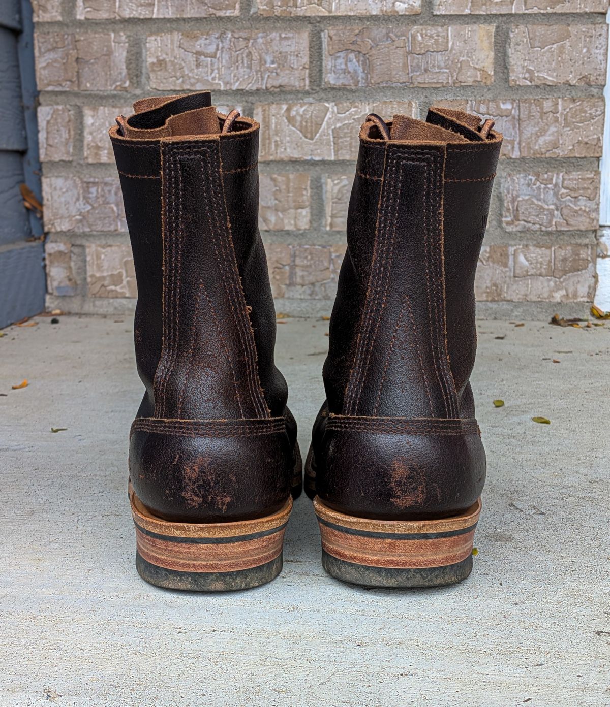 Photo by chilly on November 2, 2025 of the White's Farmer/Rancher in Horween Brown Waxed Flesh.
