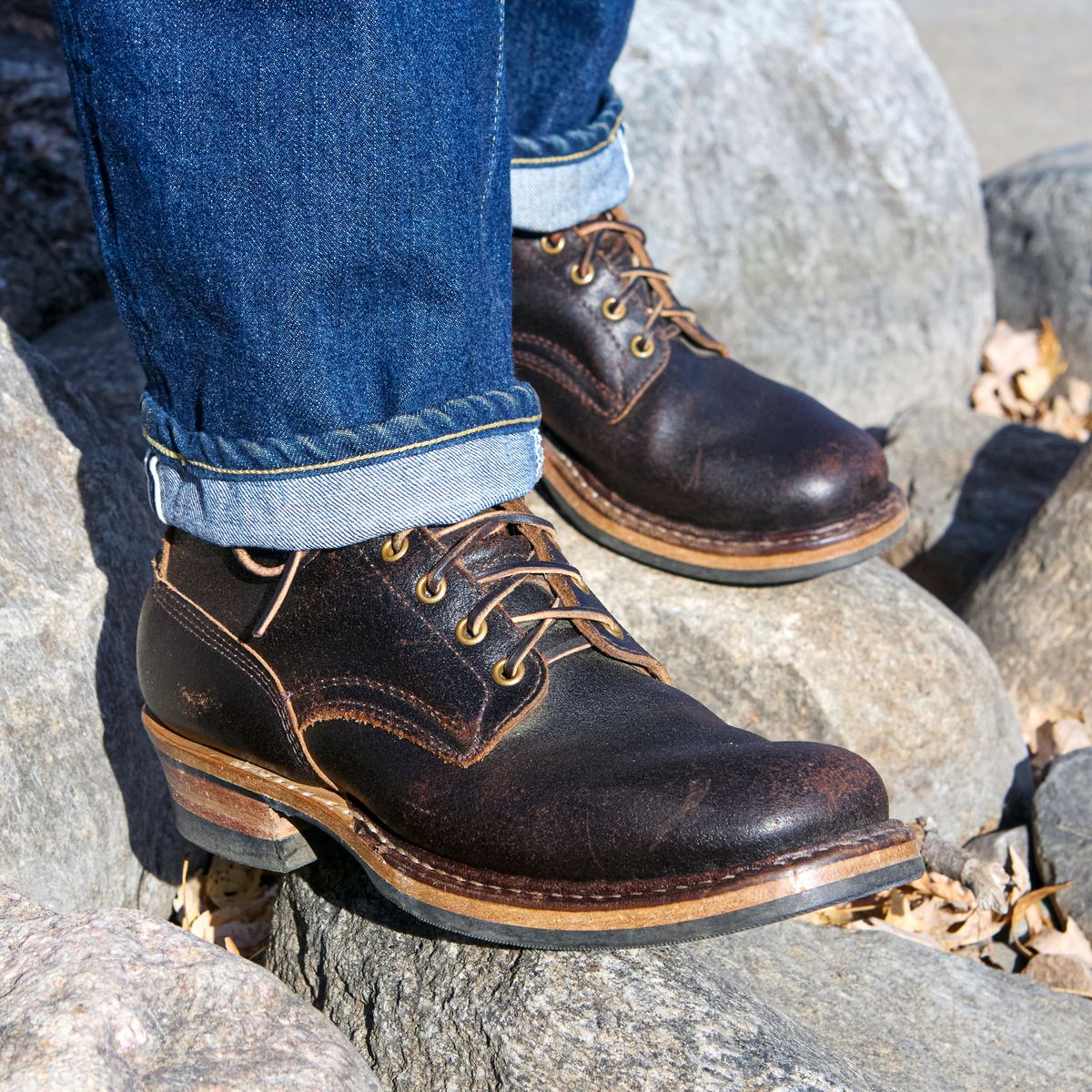 Photo by chilly on November 23, 2025 of the White's Farmer/Rancher in Horween Brown Waxed Flesh.