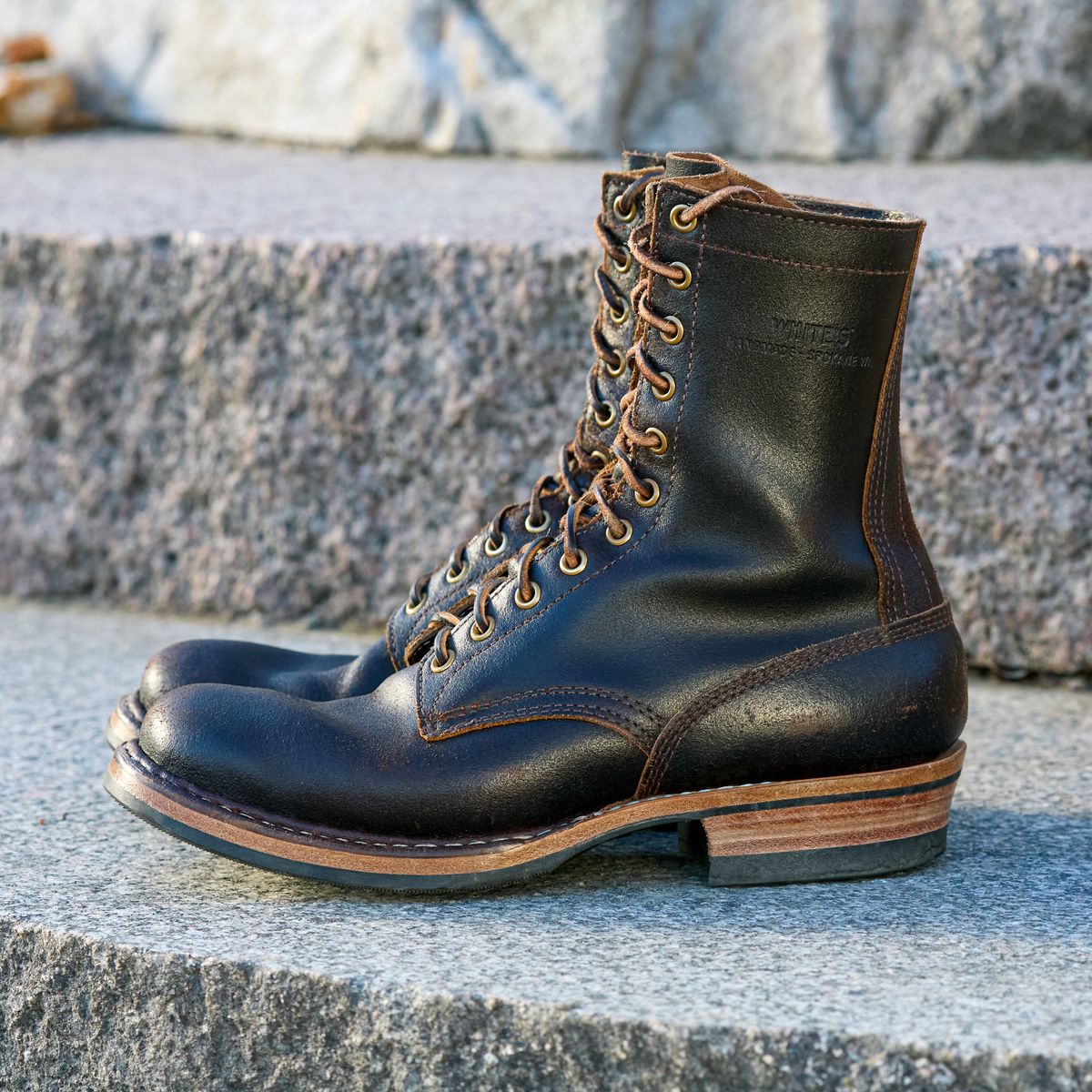 Photo by chilly on November 23, 2025 of the White's Farmer/Rancher in Horween Brown Waxed Flesh.