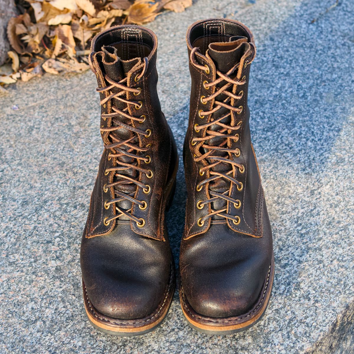 Photo by chilly on November 23, 2025 of the White's Farmer/Rancher in Horween Brown Waxed Flesh.