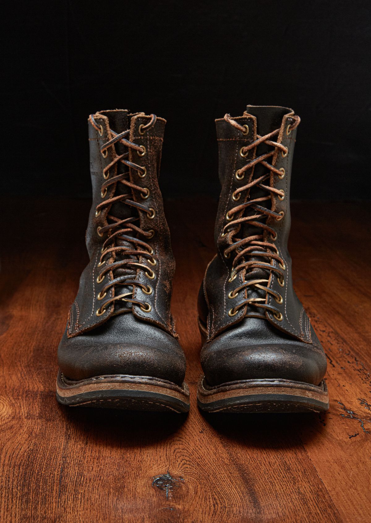 Photo by chilly on December 27, 2025 of the White's Farmer/Rancher in Horween Brown Waxed Flesh.