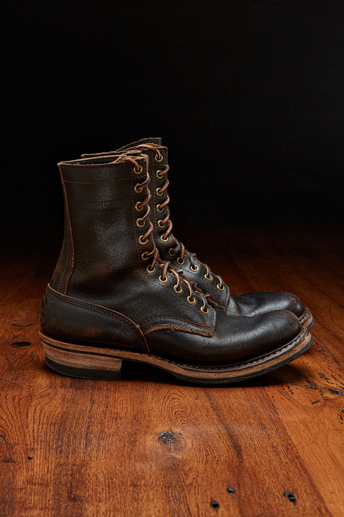 Photo by chilly on December 27, 2025 of the White's Farmer/Rancher in Horween Brown Waxed Flesh.