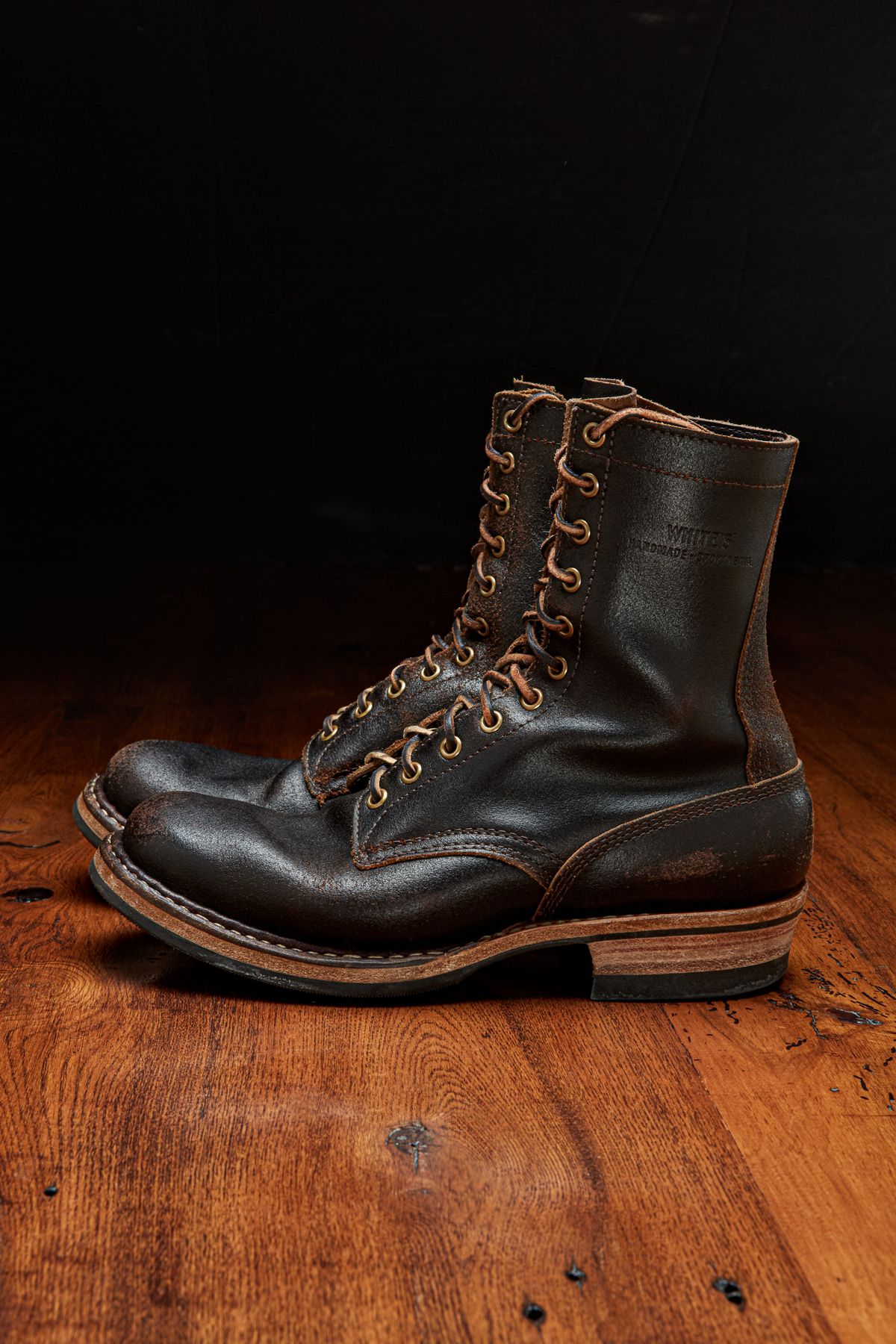 Photo by chilly on December 27, 2025 of the White's Farmer/Rancher in Horween Brown Waxed Flesh.