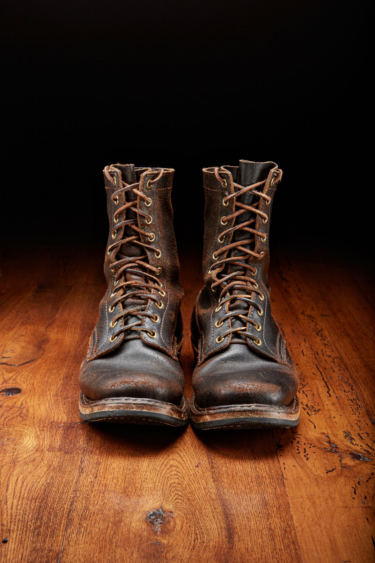 Photo by chilly on March 1, 2026 of the White's Farmer/Rancher in Horween Brown Waxed Flesh.