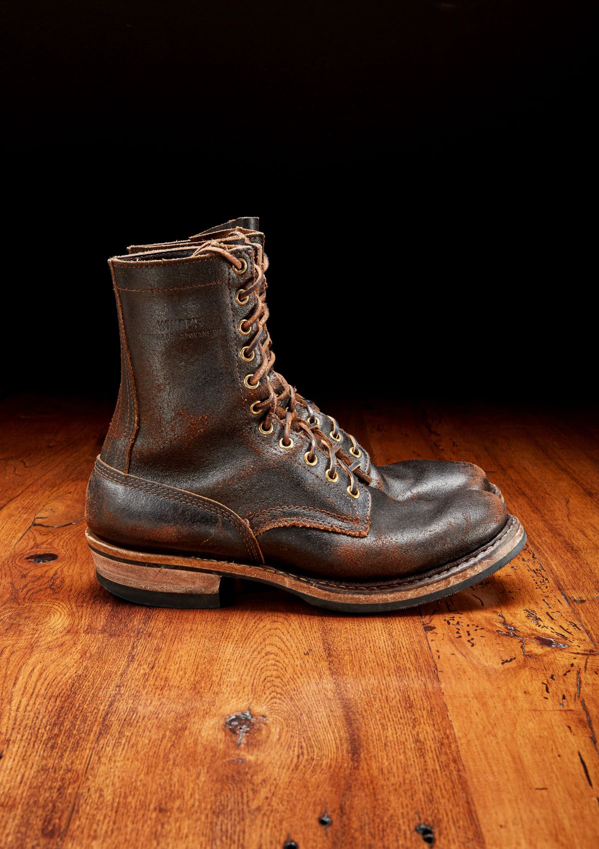 Photo by chilly on March 1, 2026 of the White's Farmer/Rancher in Horween Brown Waxed Flesh.