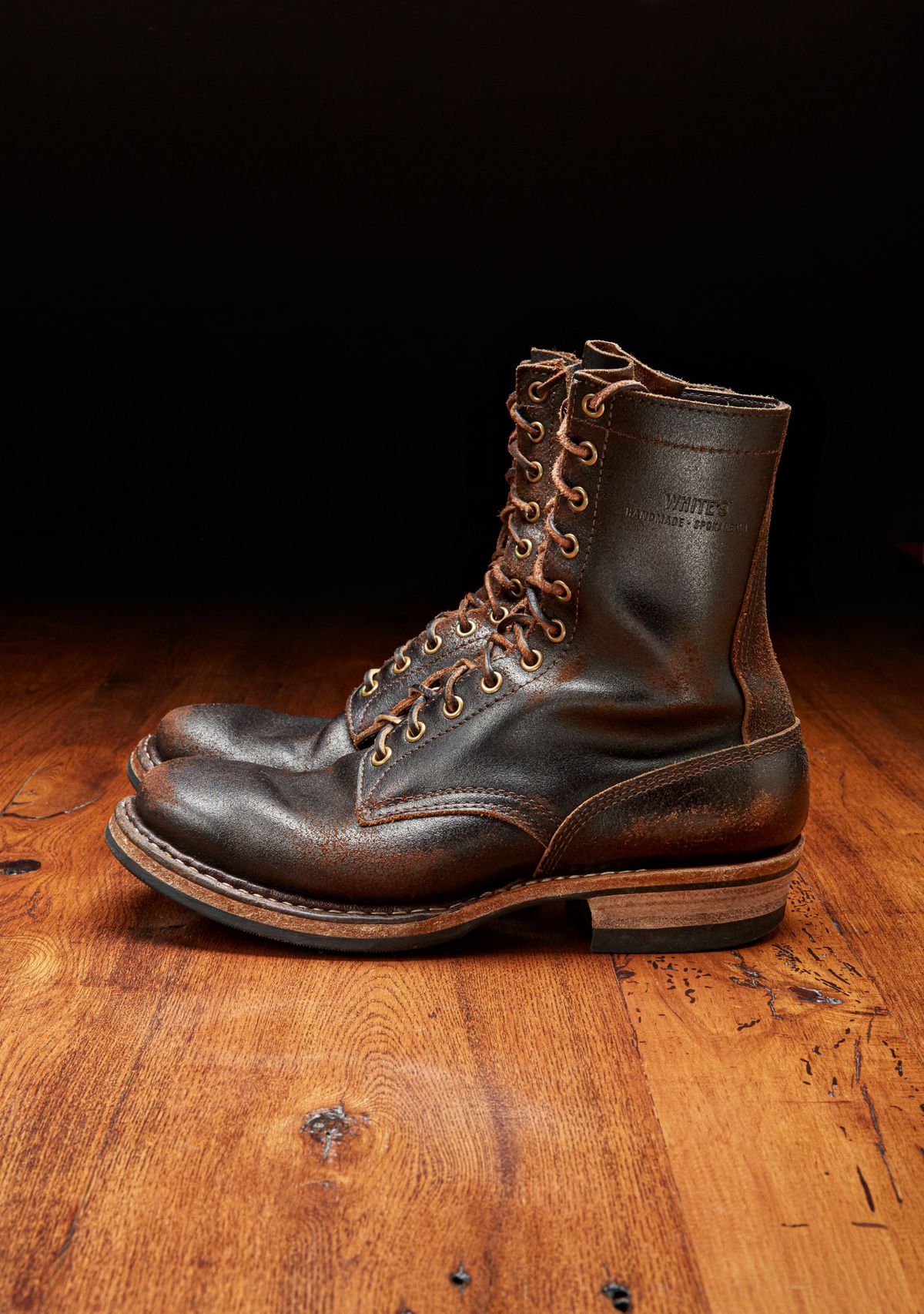 Photo by chilly on March 1, 2026 of the White's Farmer/Rancher in Horween Brown Waxed Flesh.