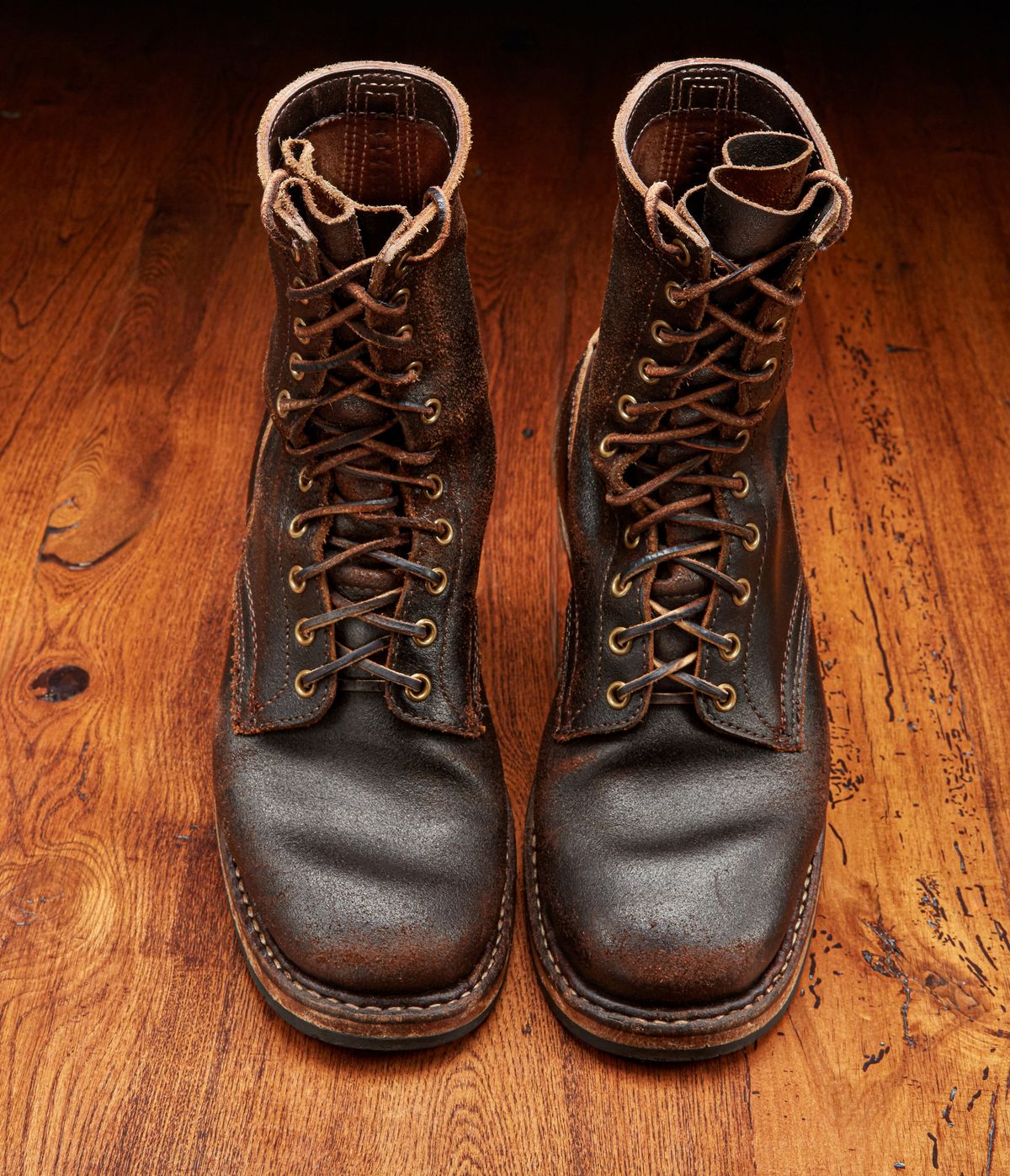 Photo by chilly on March 1, 2026 of the White's Farmer/Rancher in Horween Brown Waxed Flesh.