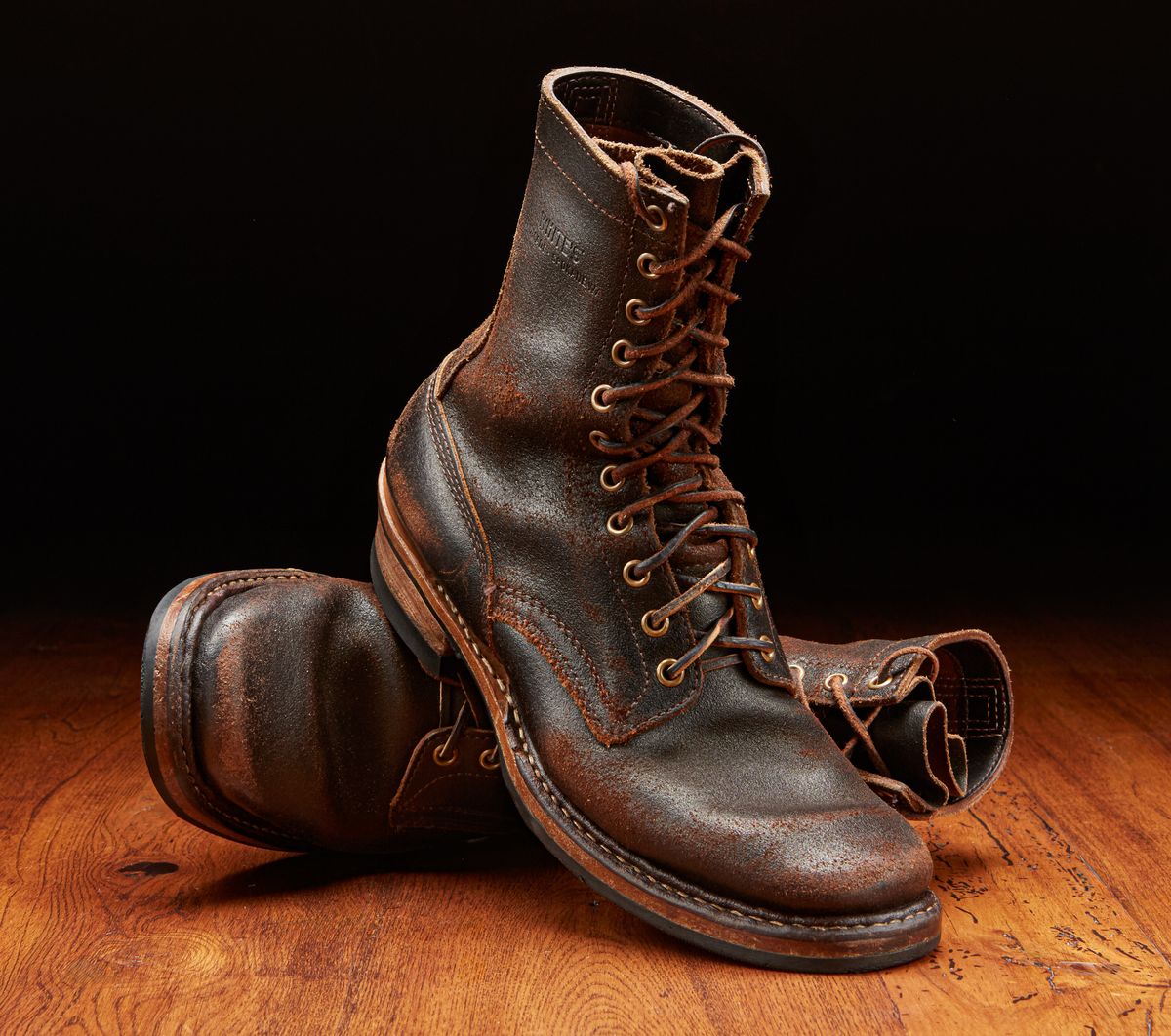 Photo by chilly on April 4, 2026 of the White's Farmer/Rancher in Horween Brown Waxed Flesh.