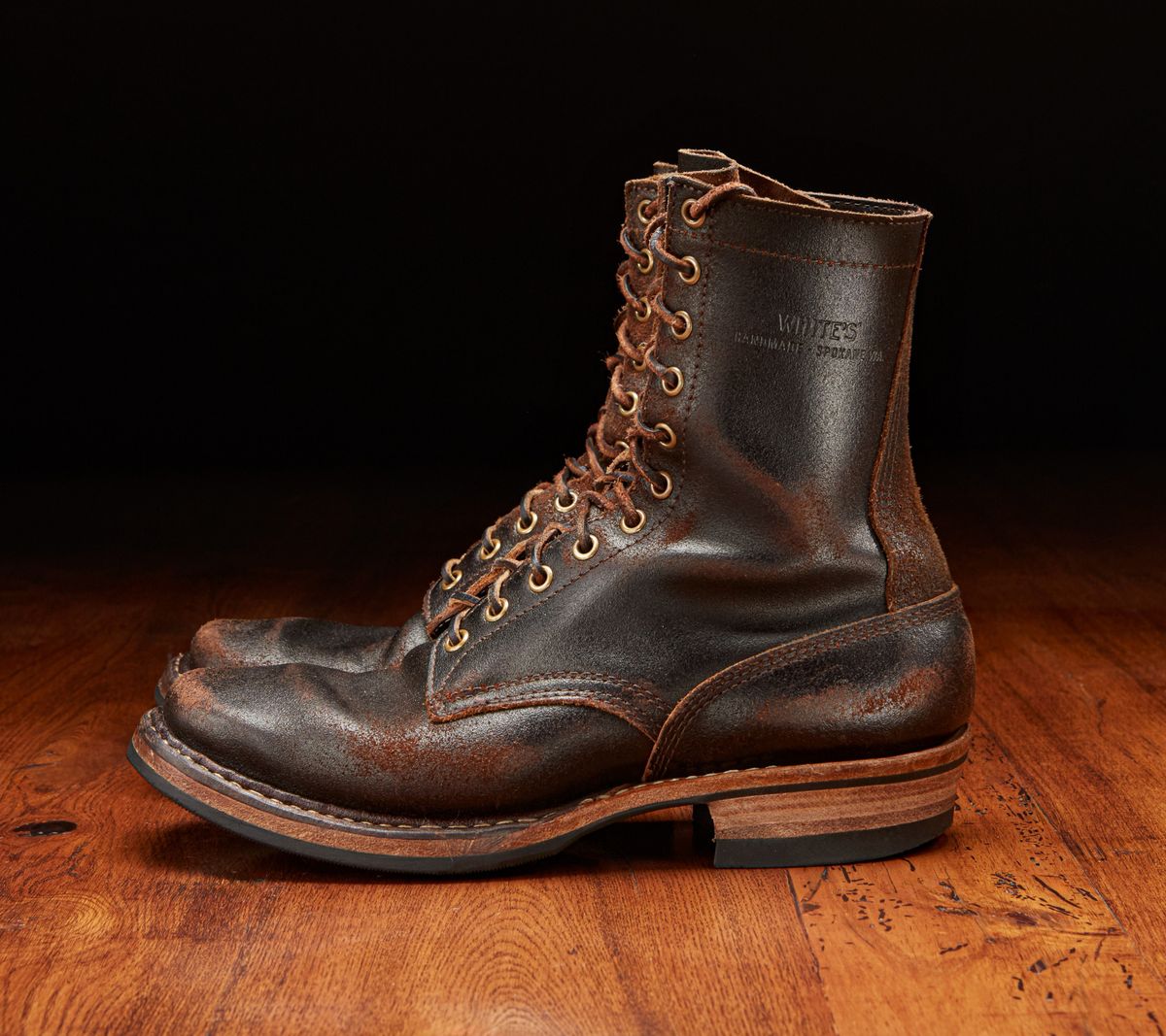 Photo by chilly on April 4, 2026 of the White's Farmer/Rancher in Horween Brown Waxed Flesh.