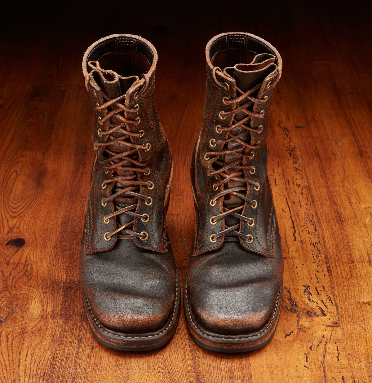 Photo by chilly on April 4, 2026 of the White's Farmer/Rancher in Horween Brown Waxed Flesh.