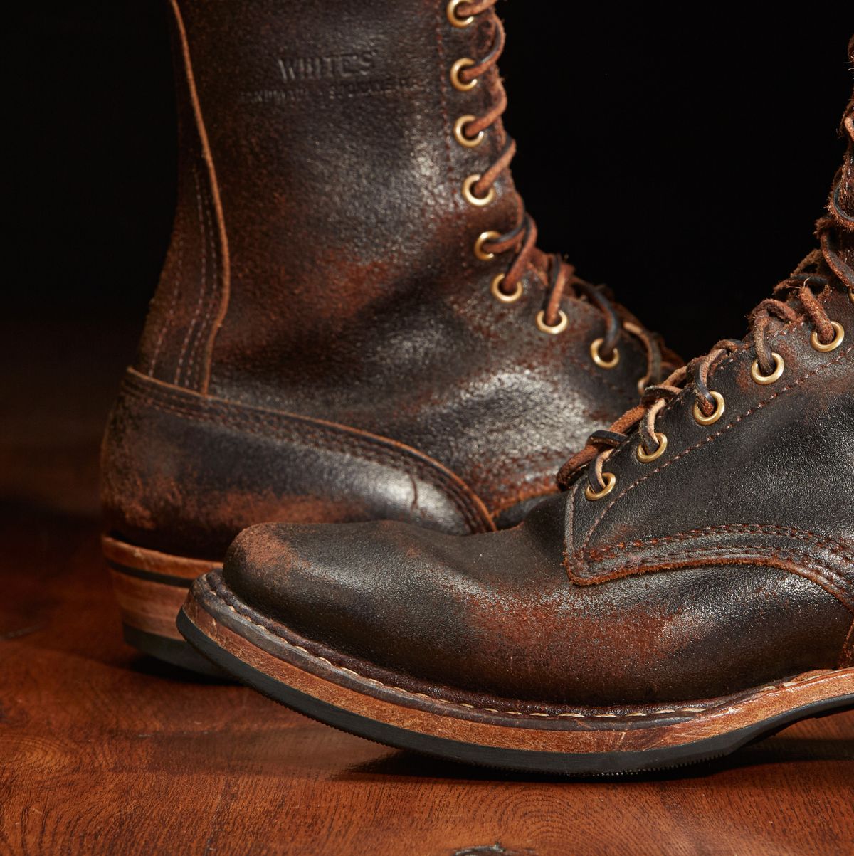 Photo by chilly on April 4, 2026 of the White's Farmer/Rancher in Horween Brown Waxed Flesh.