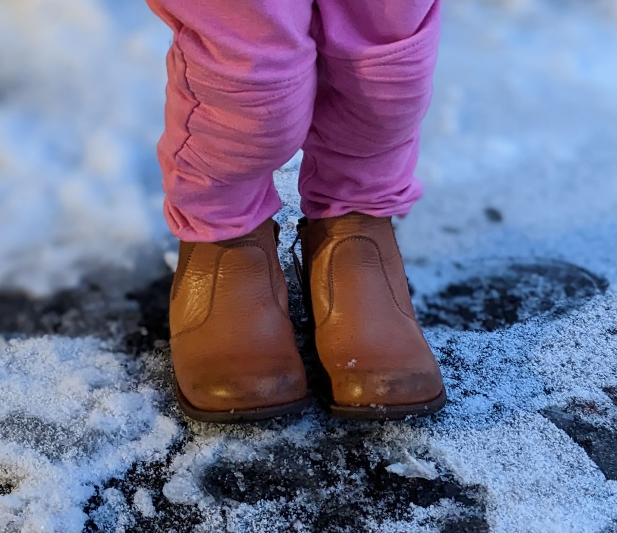 Photo by chilly_chonka on March 1, 2023 of the Adelisa and Co. Viajero Chelsea Boot in Unknown Natural Veg Tan.