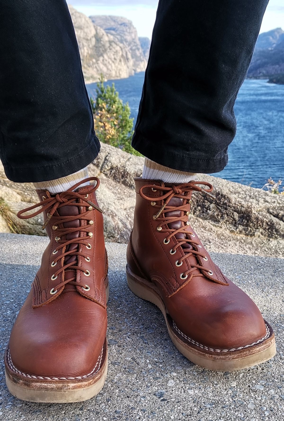 Photo by fjaagewaage on November 5, 2023 of the Nicks Traveler in Seidel 1964 Brown.