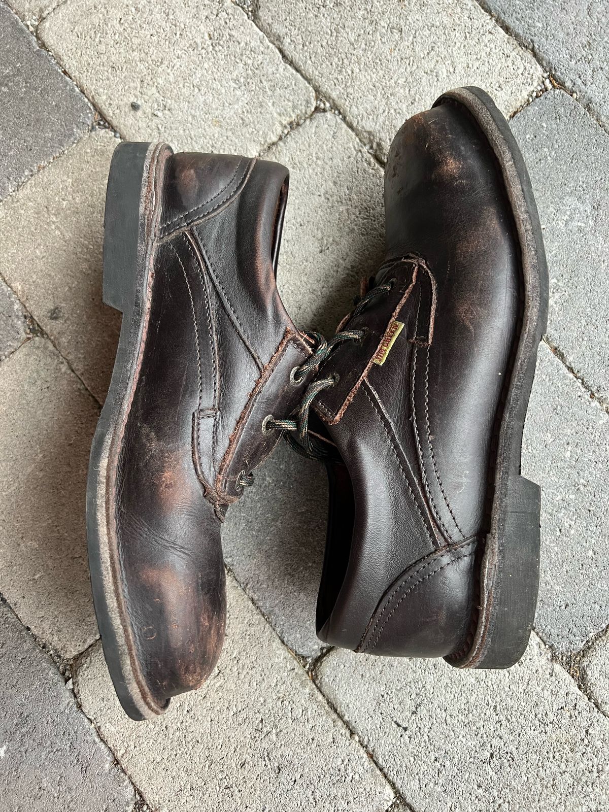 Photo by fjaagewaage on May 25, 2023 of the Jim Green Bantam Shoe in Brown Full Grain.