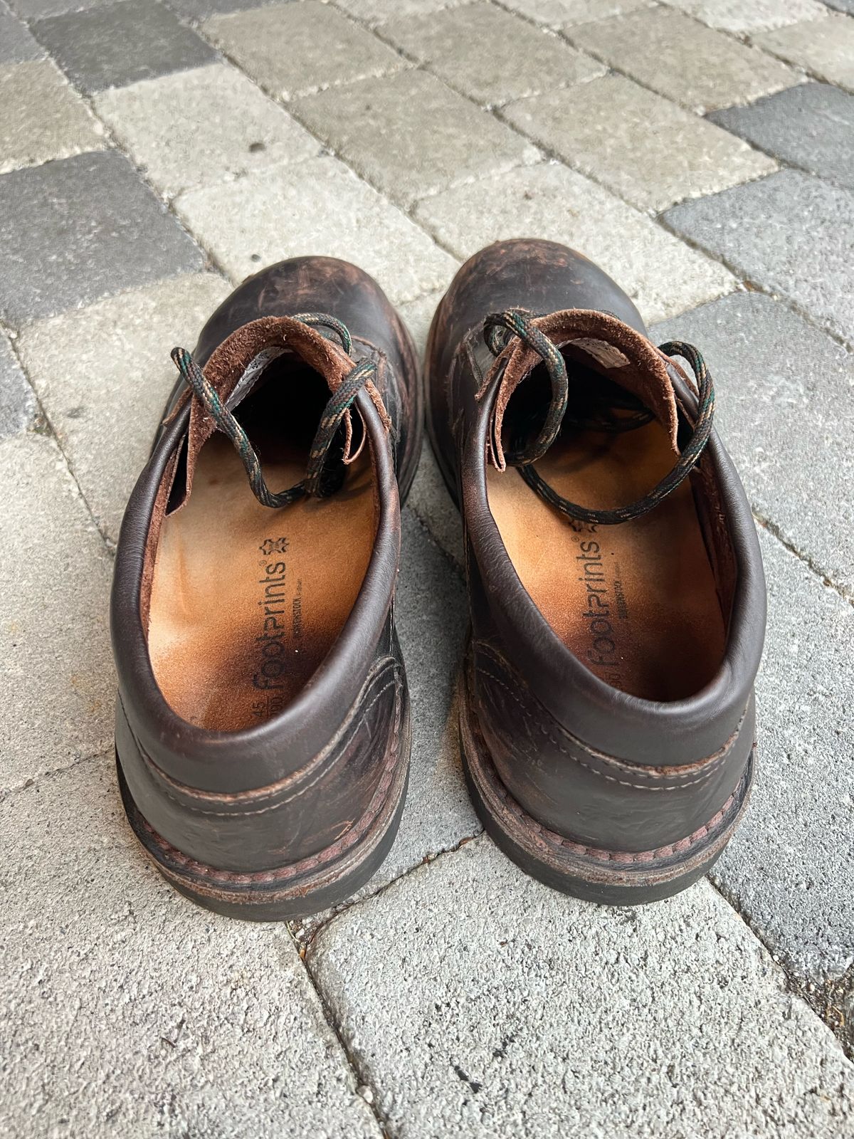 Photo by fjaagewaage on May 25, 2023 of the Jim Green Bantam Shoe in Brown Full Grain.