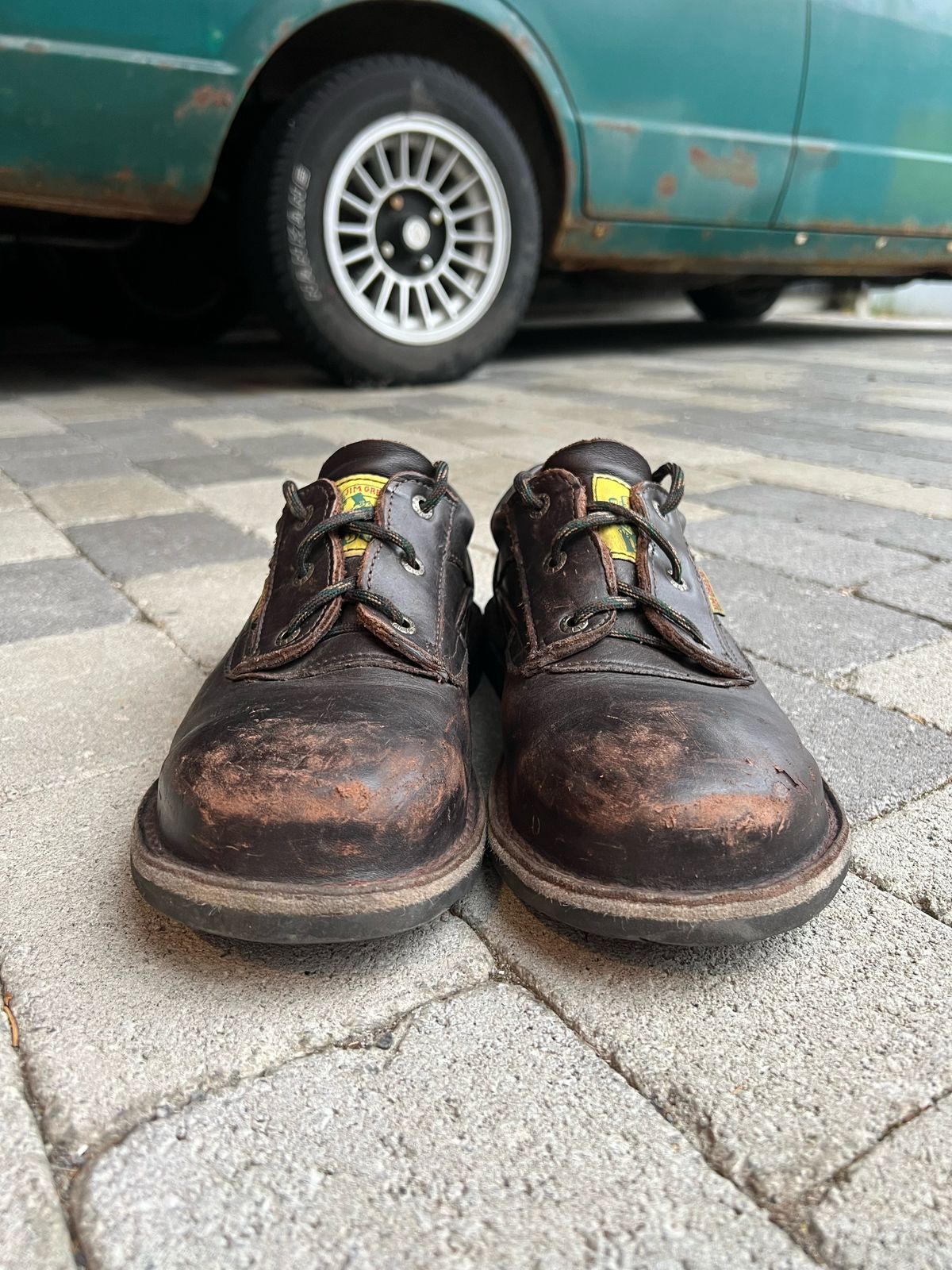 Photo by fjaagewaage on May 25, 2023 of the Jim Green Bantam Shoe in Brown Full Grain.