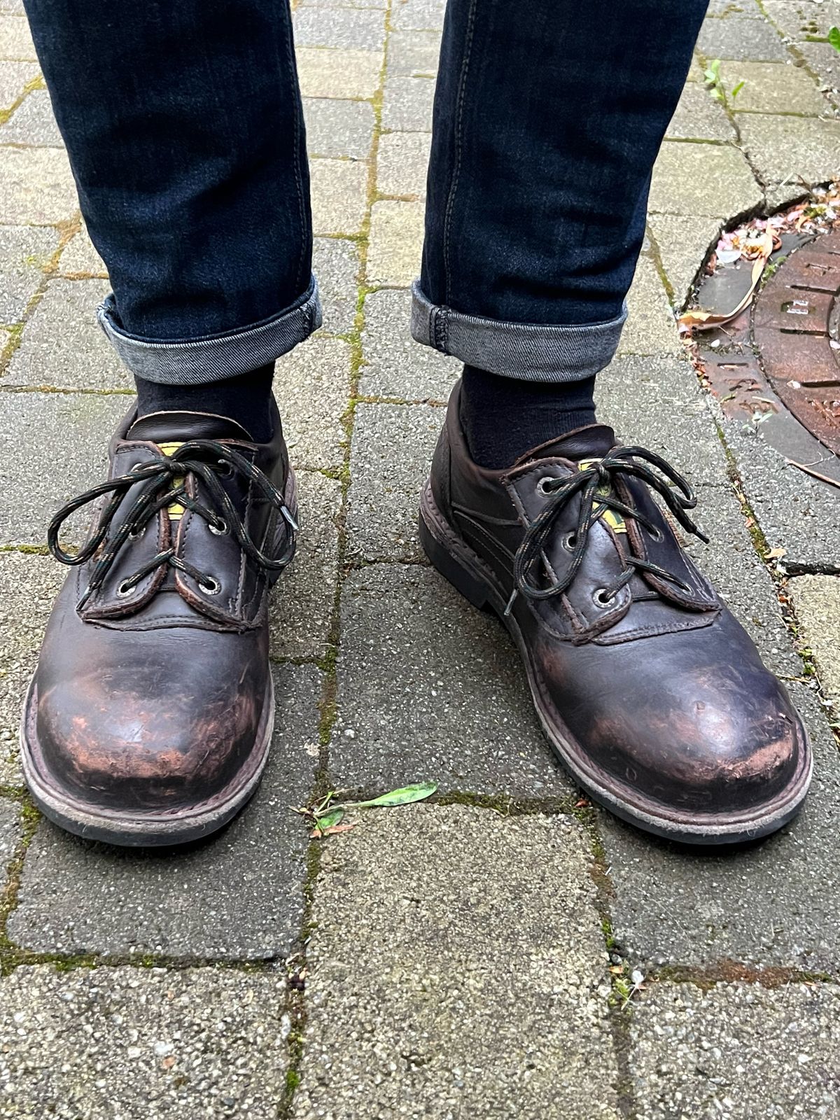 Photo by fjaagewaage on May 25, 2023 of the Jim Green Bantam Shoe in Brown Full Grain.