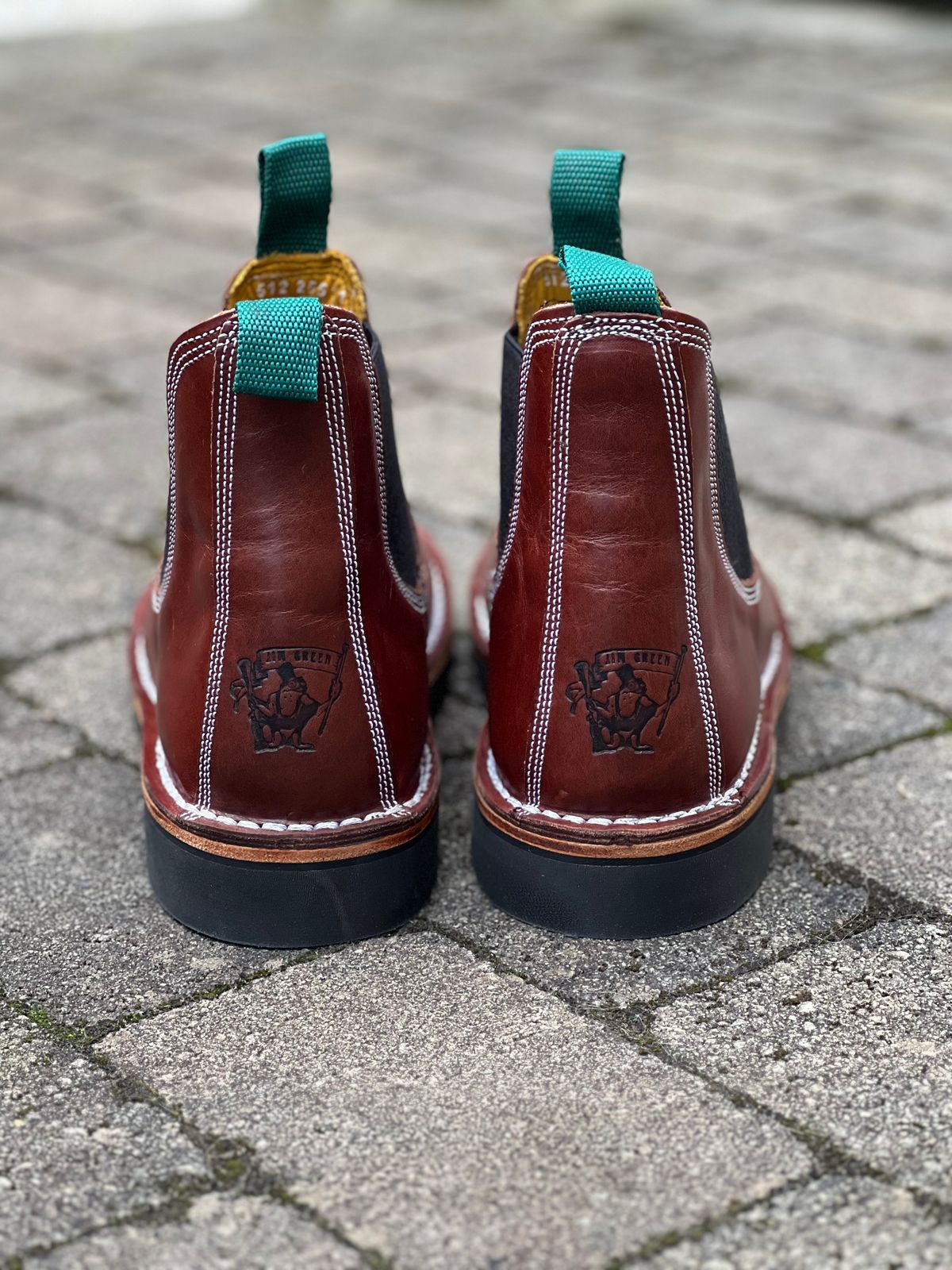 Photo by fjaagewaage on October 1, 2025 of the Jim Green Stockman in Jim Green / Veg Tan Walnut.